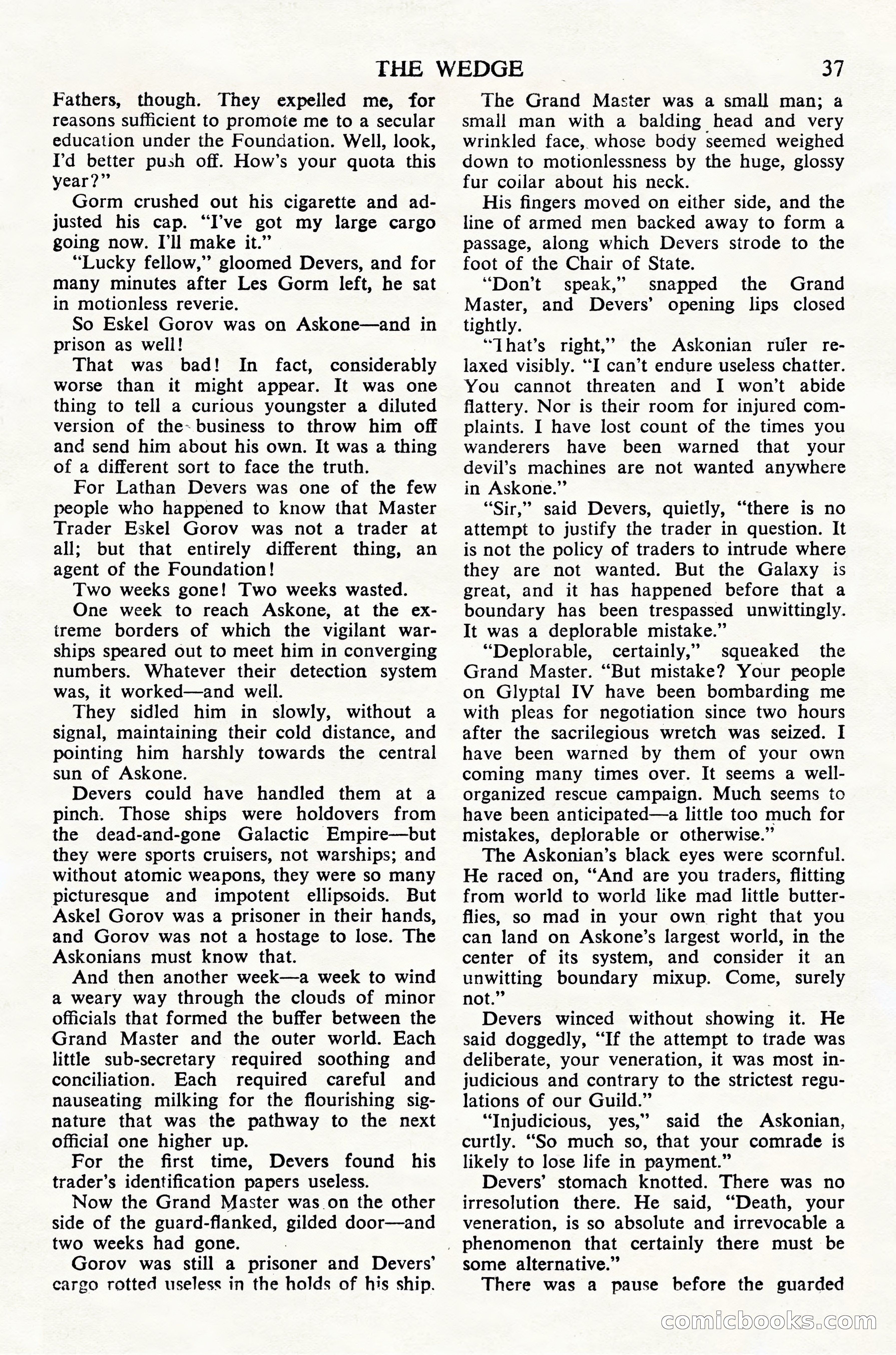 Astounding Science Fiction, British Edition — page 39 of 68