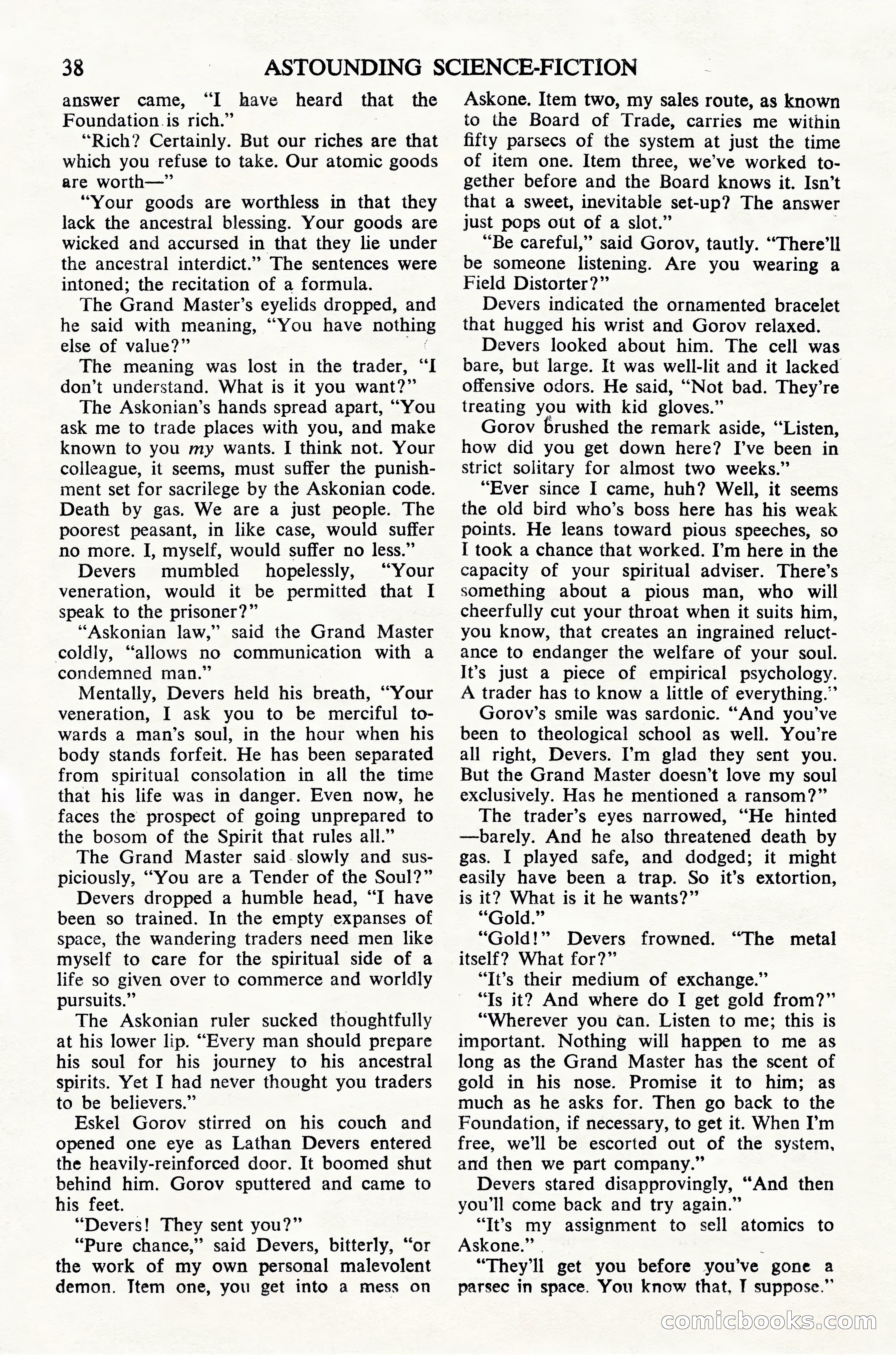 Astounding Science Fiction, British Edition — page 40 of 68