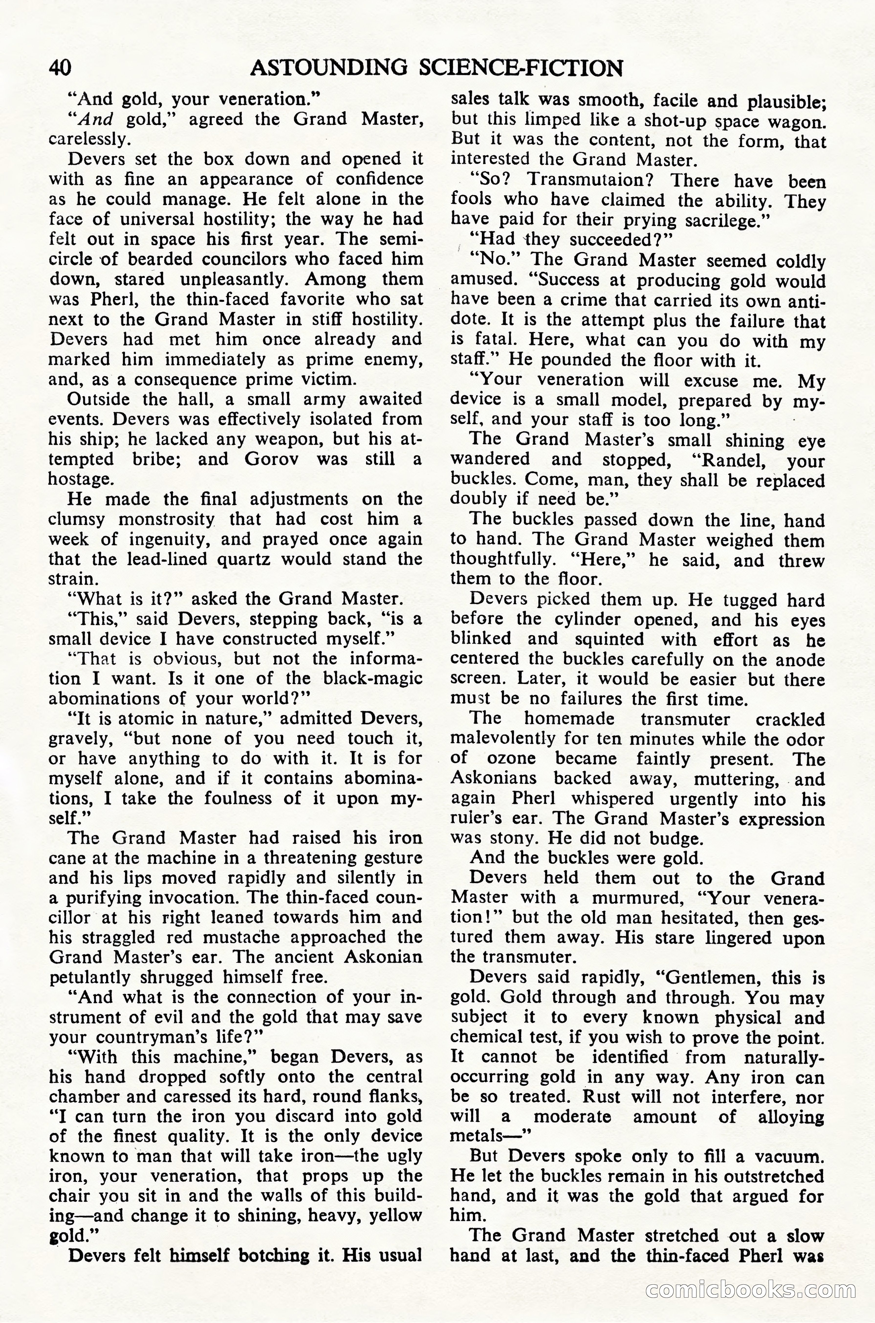 Astounding Science Fiction, British Edition — page 42 of 68