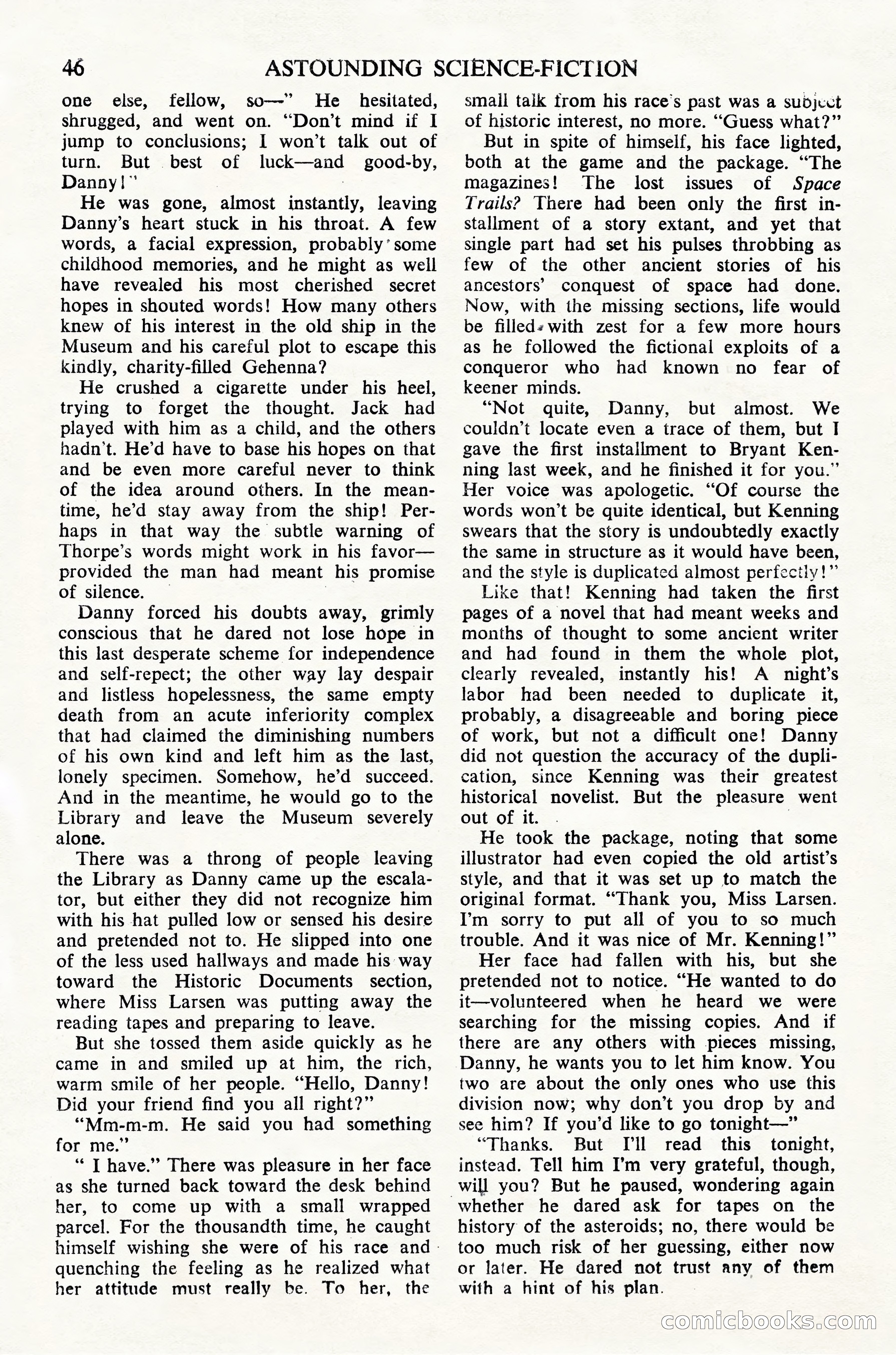 Astounding Science Fiction, British Edition — page 48 of 68
