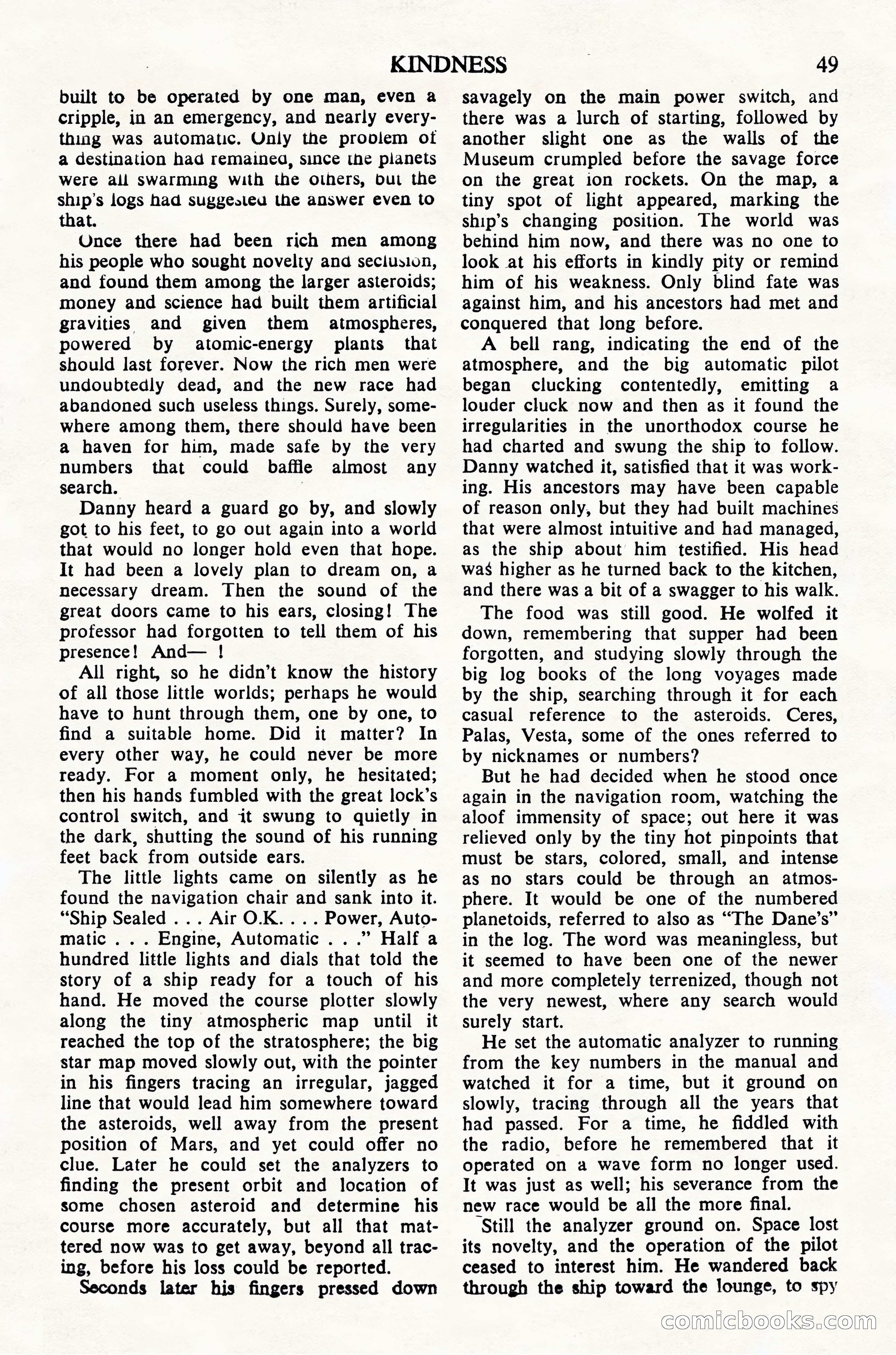 Astounding Science Fiction, British Edition — page 51 of 68