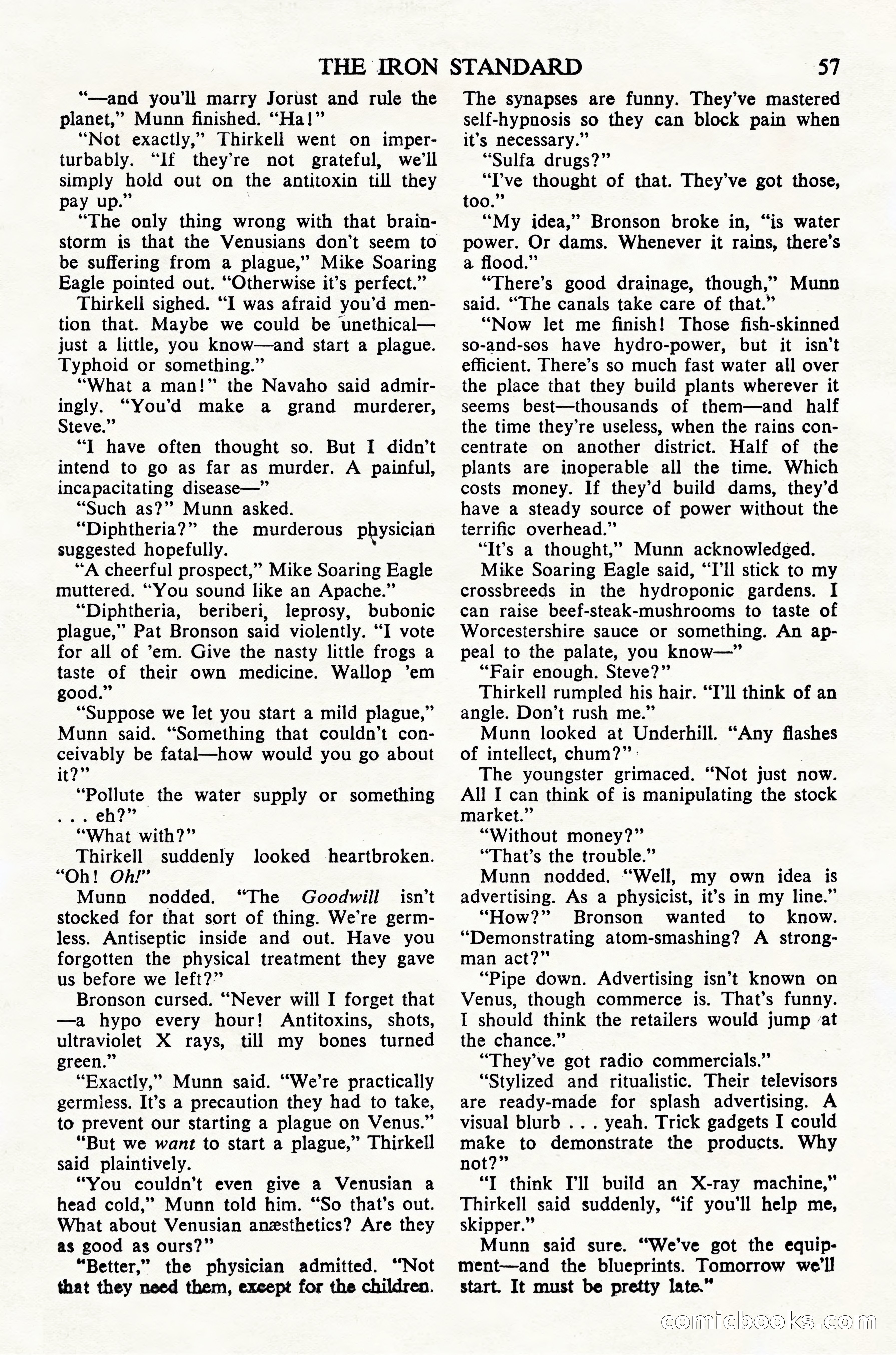 Astounding Science Fiction, British Edition — page 59 of 68