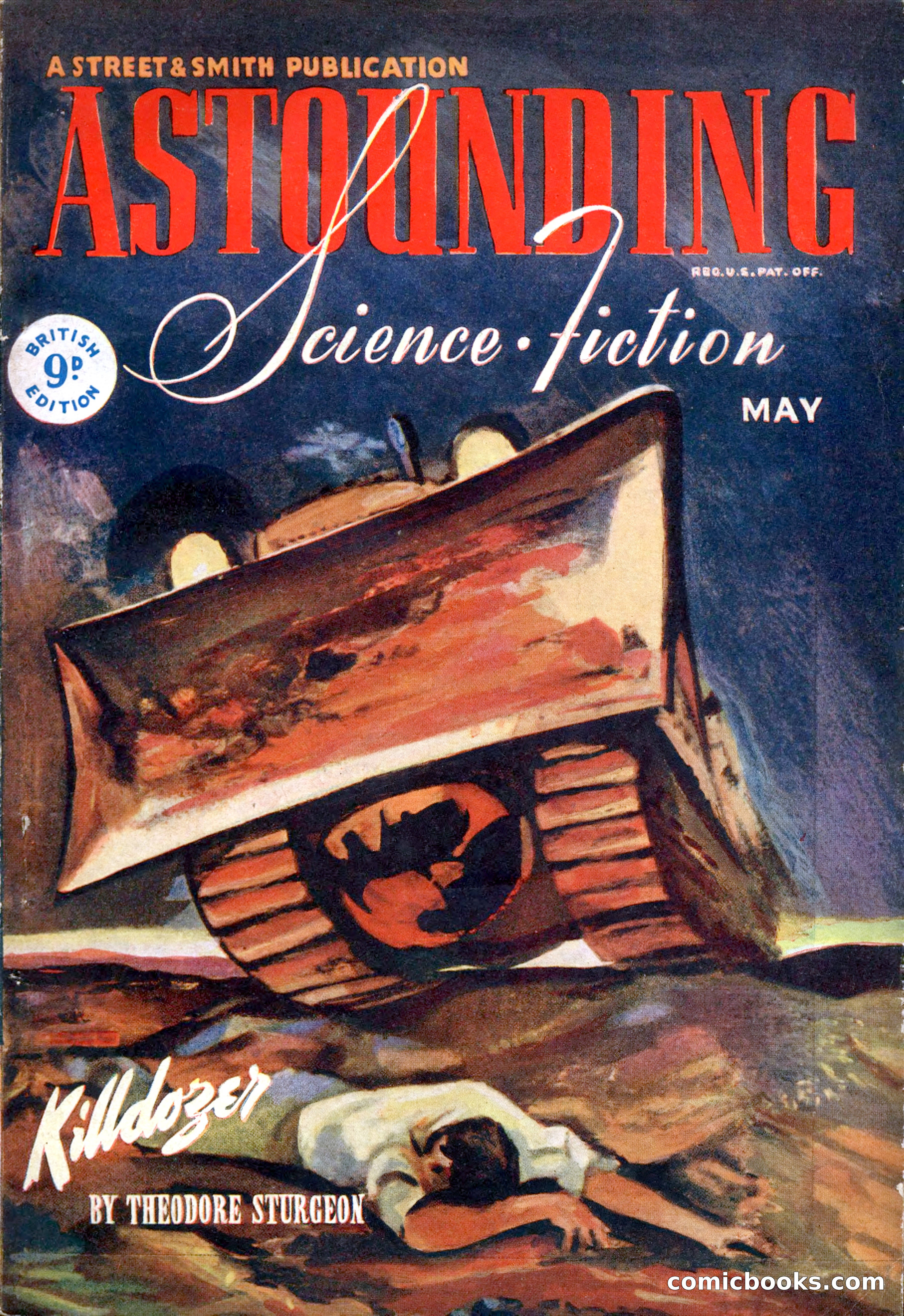 Astounding Science Fiction, British Edition, May 1945 — page 1 of 68