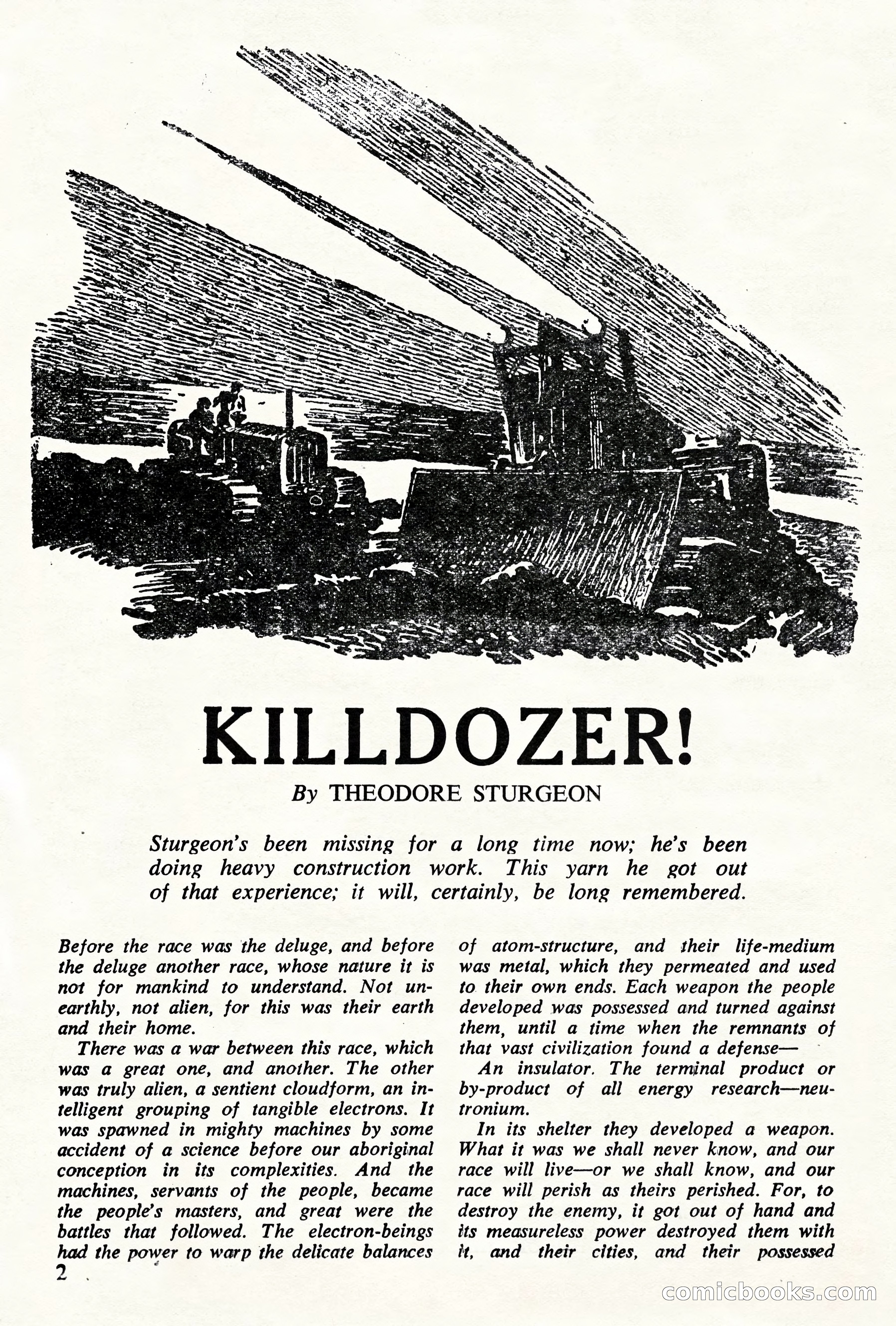 Astounding Science Fiction, British Edition, May 1945 — page 4 of 68