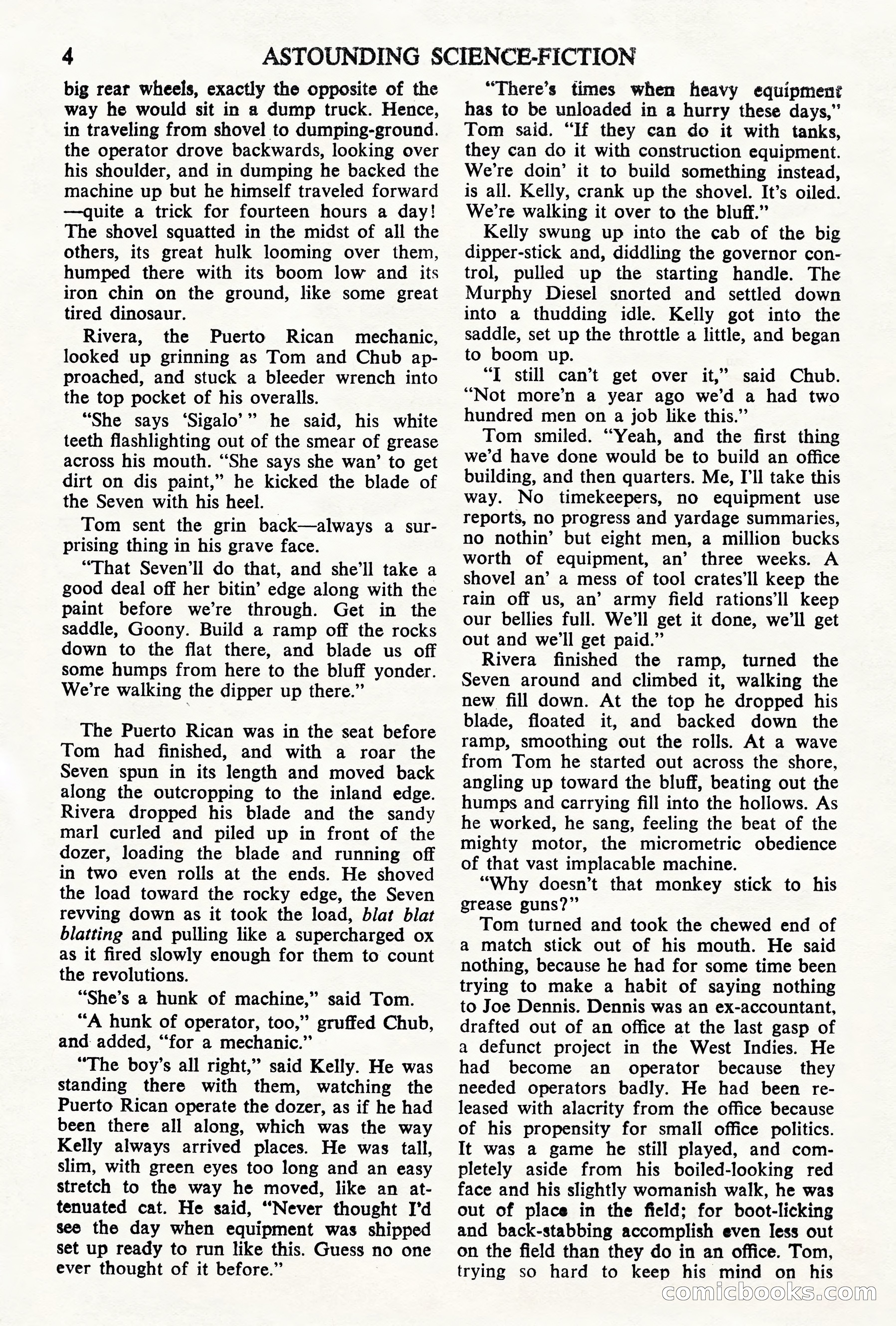 Astounding Science Fiction, British Edition, May 1945 — page 6 of 68