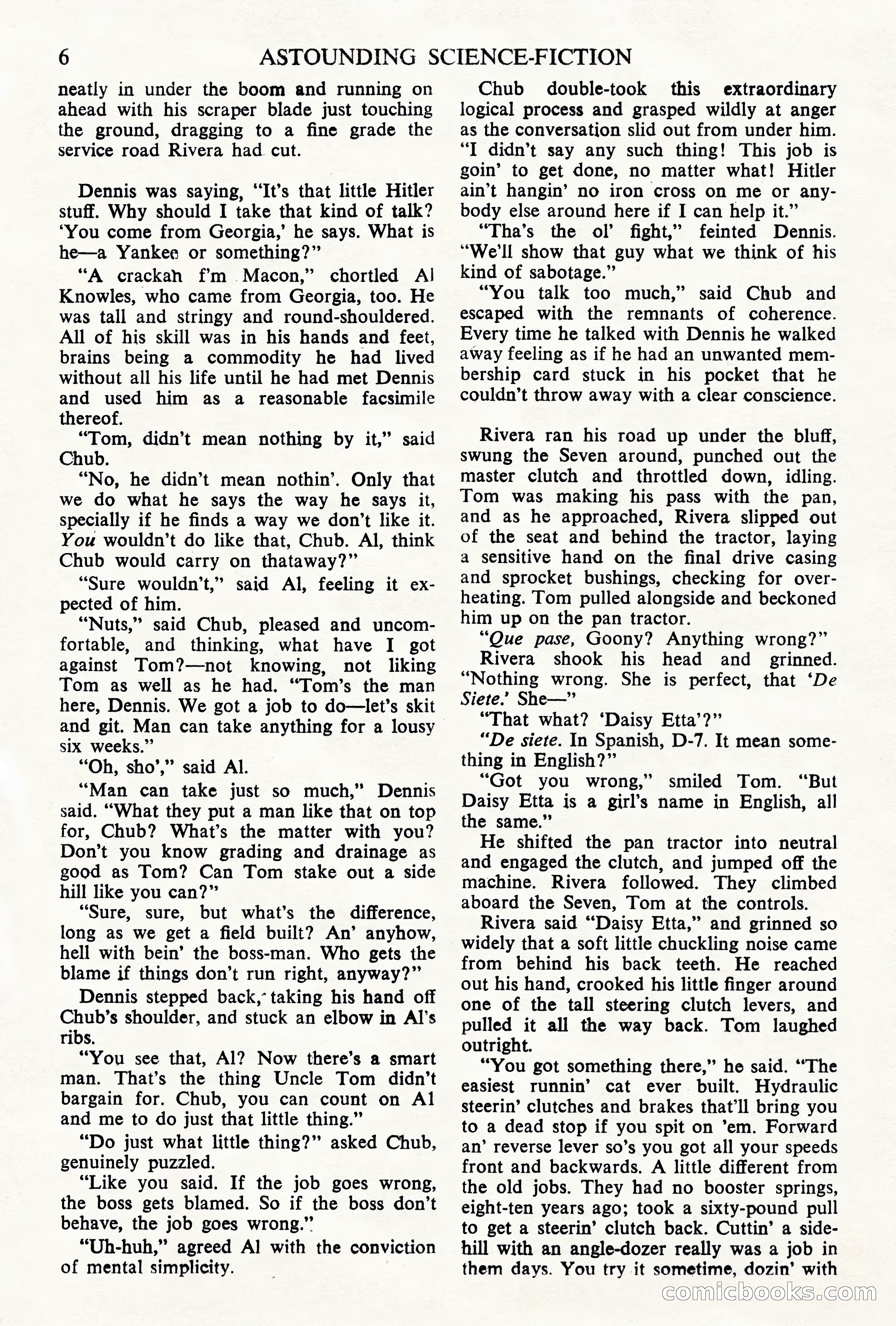 Astounding Science Fiction, British Edition, May 1945 — page 8 of 68