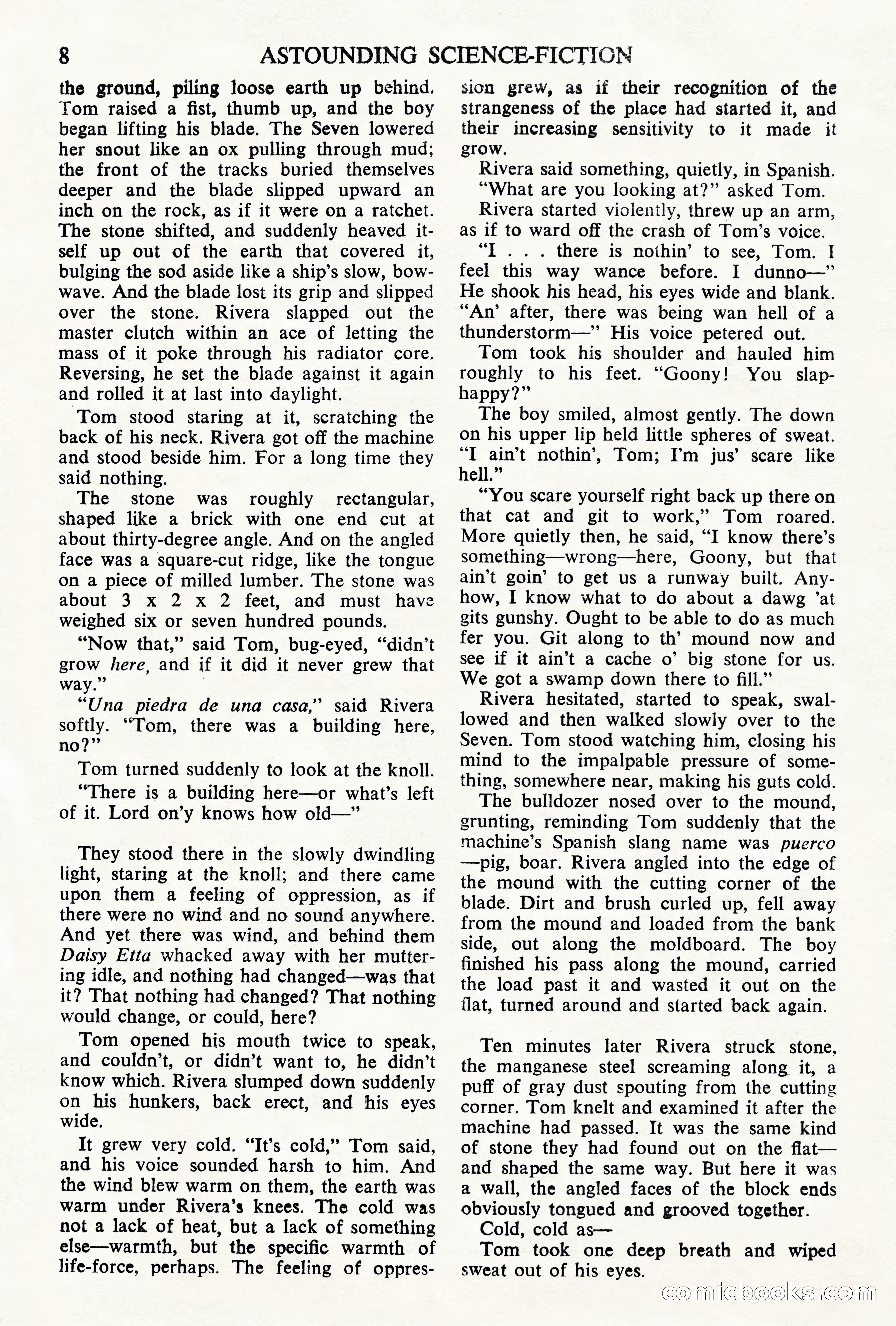Astounding Science Fiction, British Edition, May 1945 — page 10 of 68