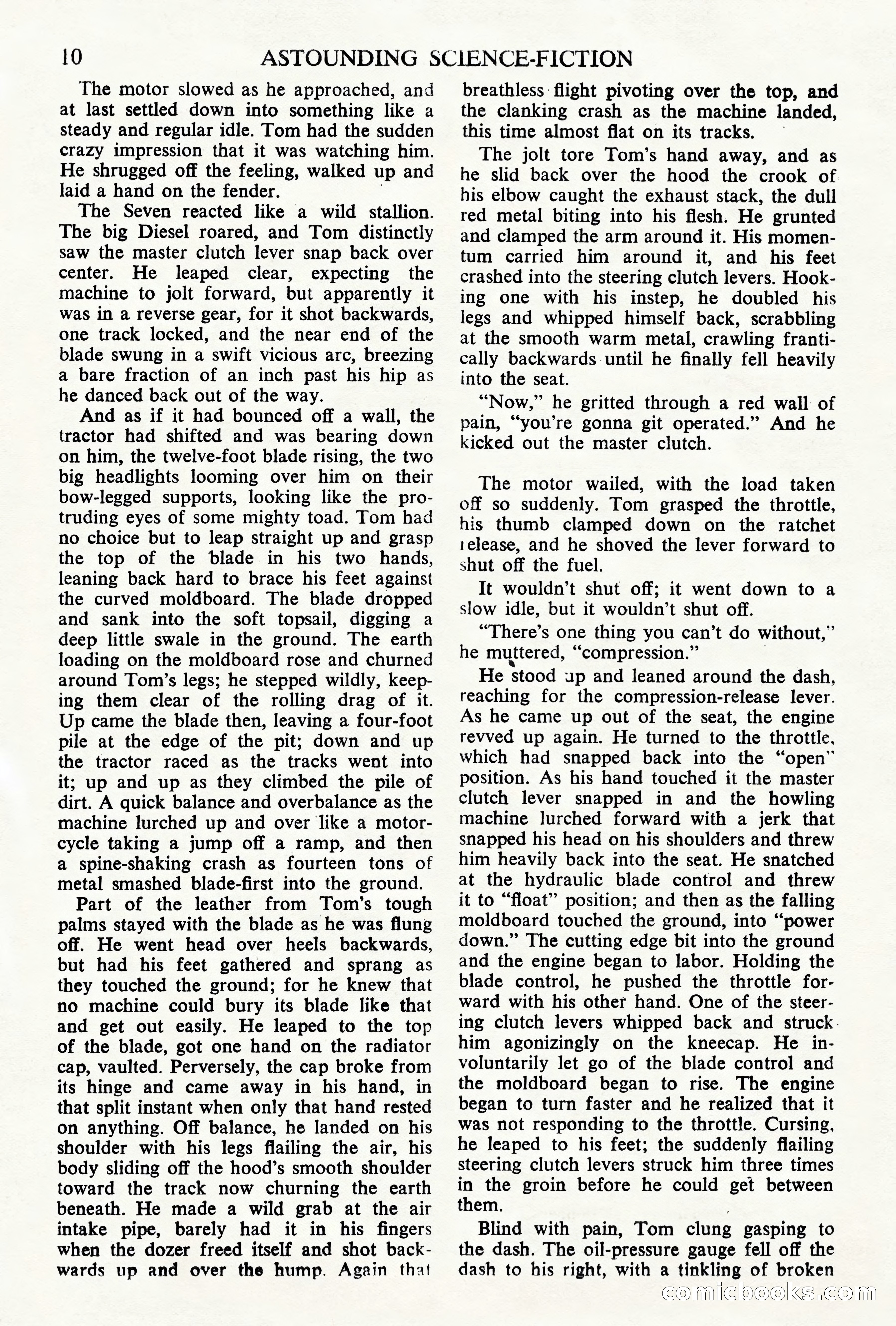Astounding Science Fiction, British Edition, May 1945 — page 12 of 68