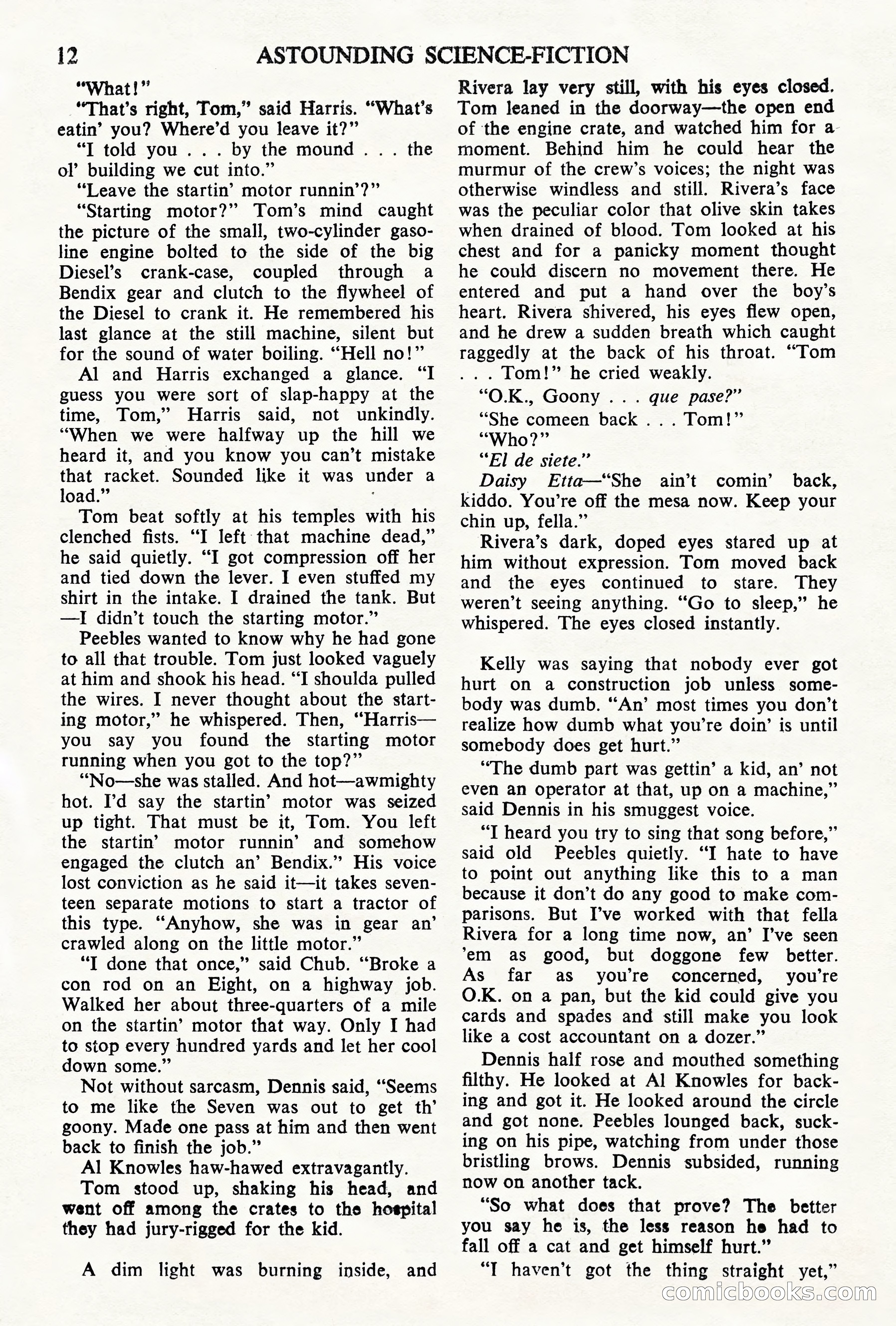 Astounding Science Fiction, British Edition, May 1945 — page 14 of 68