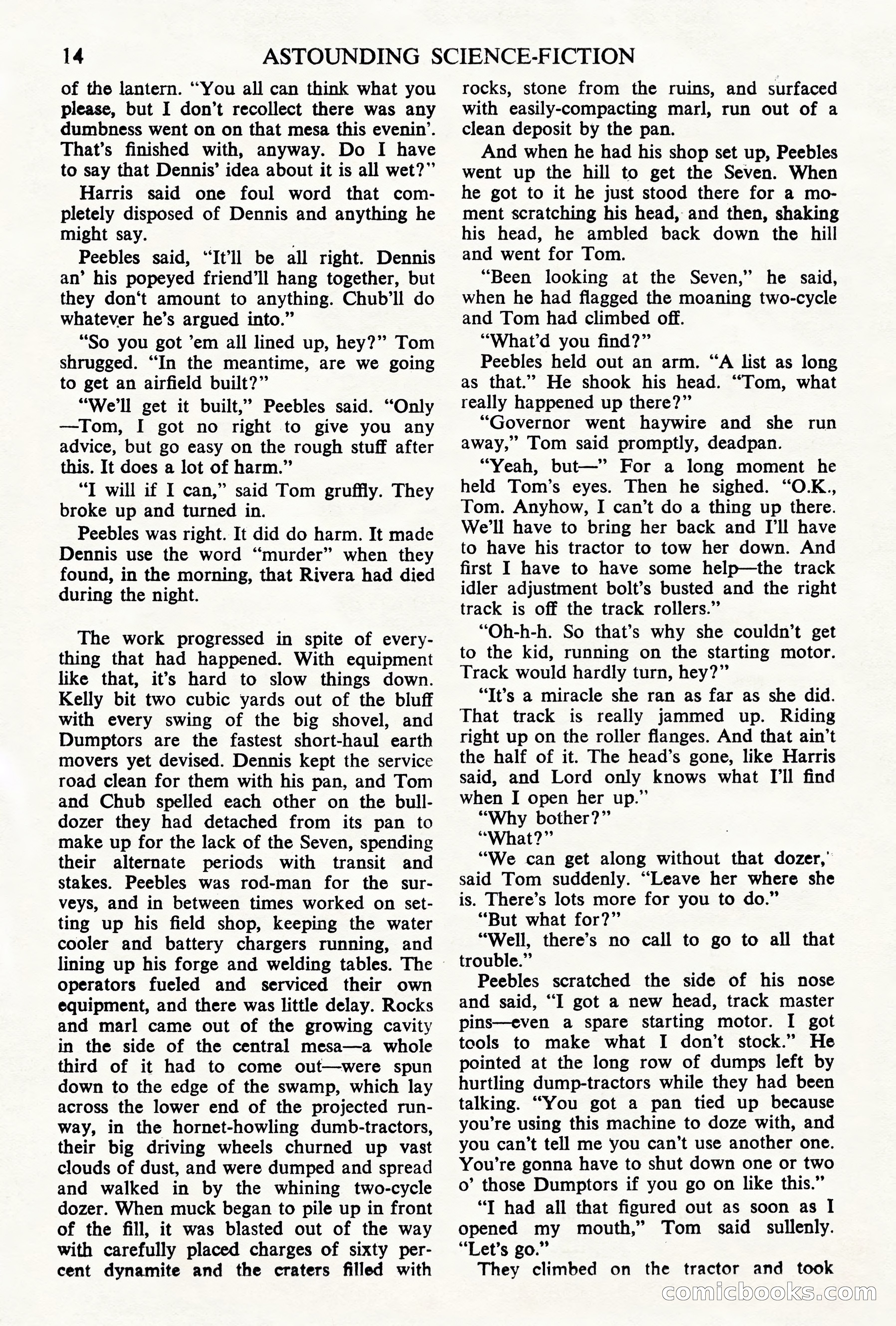 Astounding Science Fiction, British Edition, May 1945 — page 16 of 68