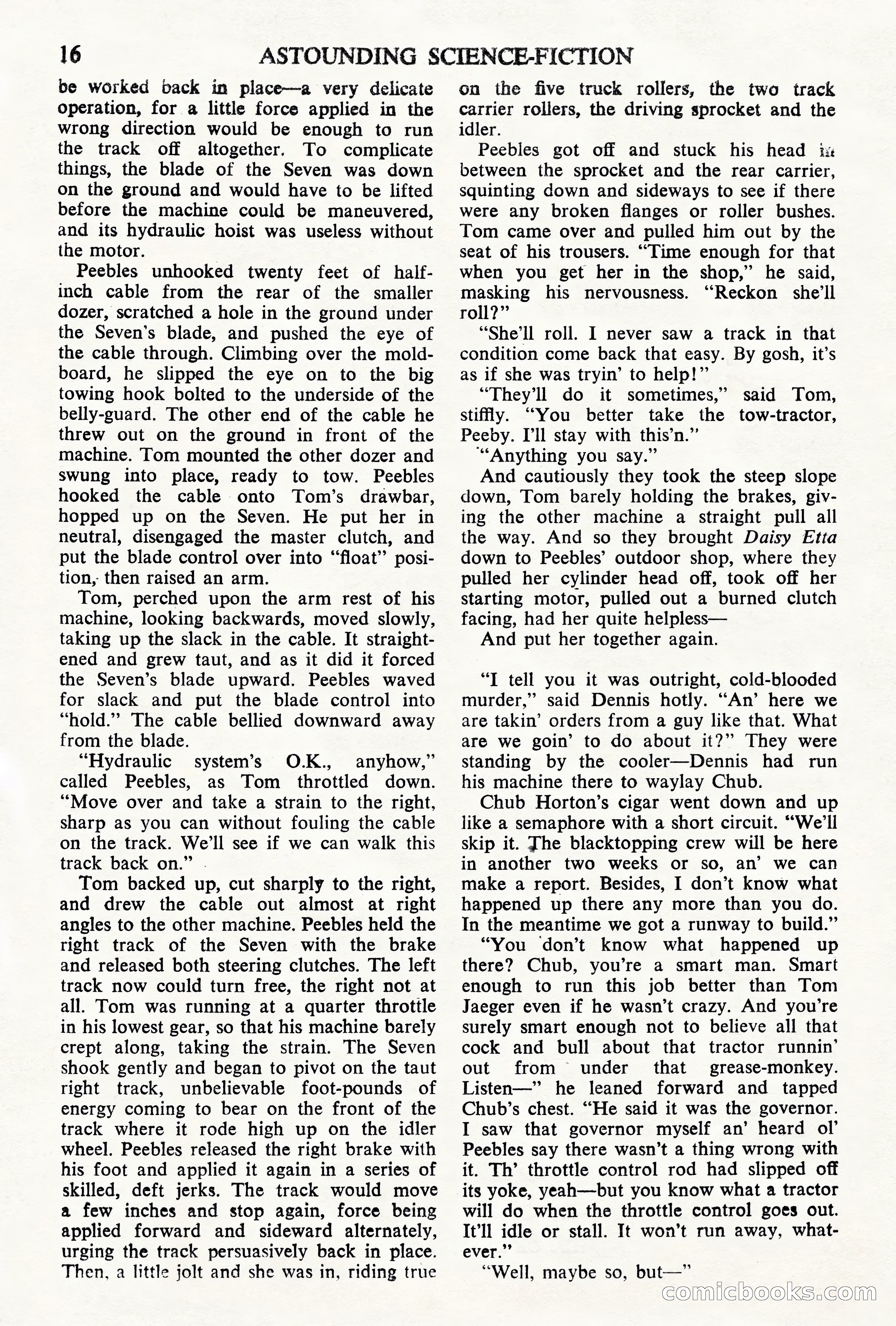 Astounding Science Fiction, British Edition, May 1945 — page 18 of 68