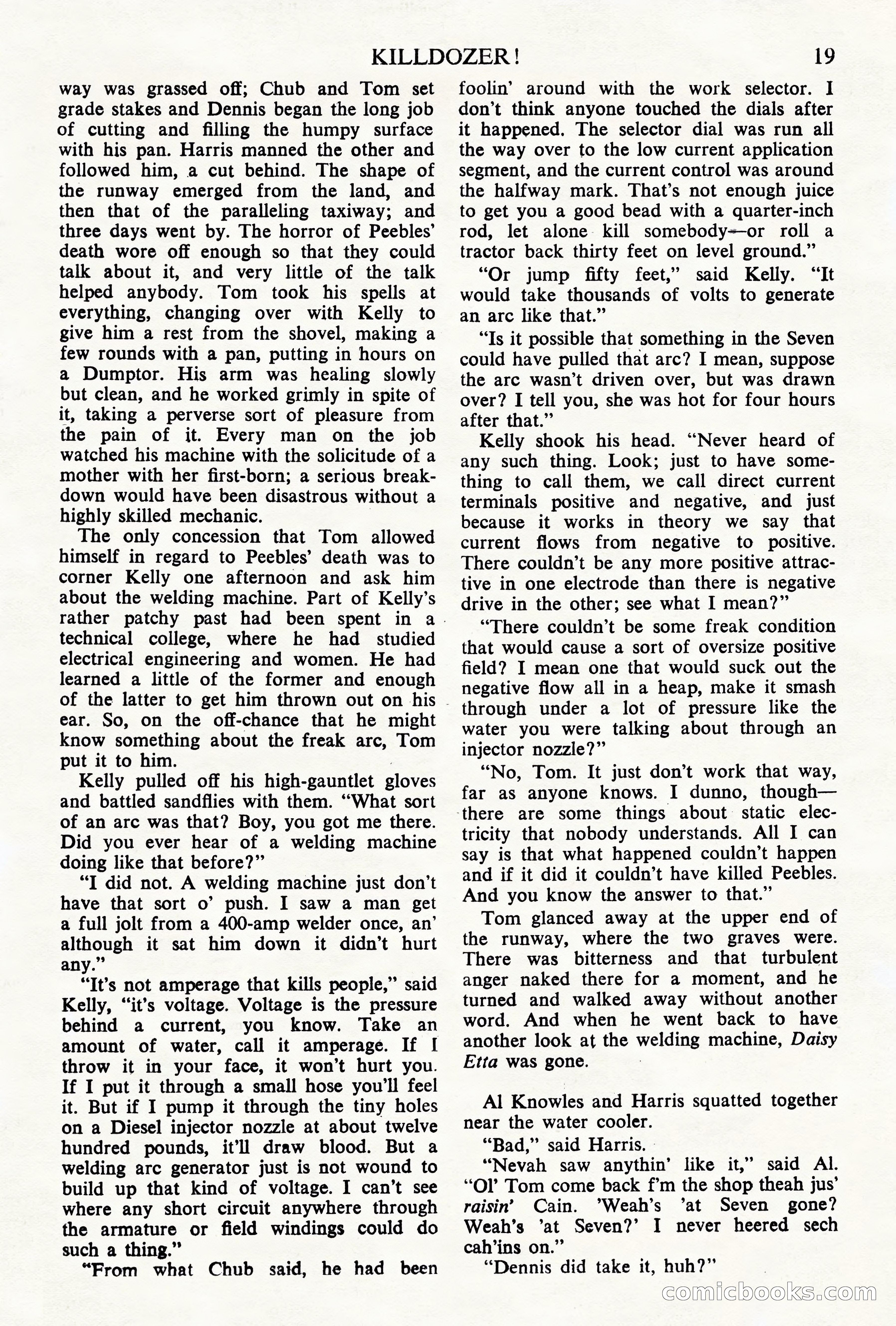 Astounding Science Fiction, British Edition, May 1945 — page 21 of 68