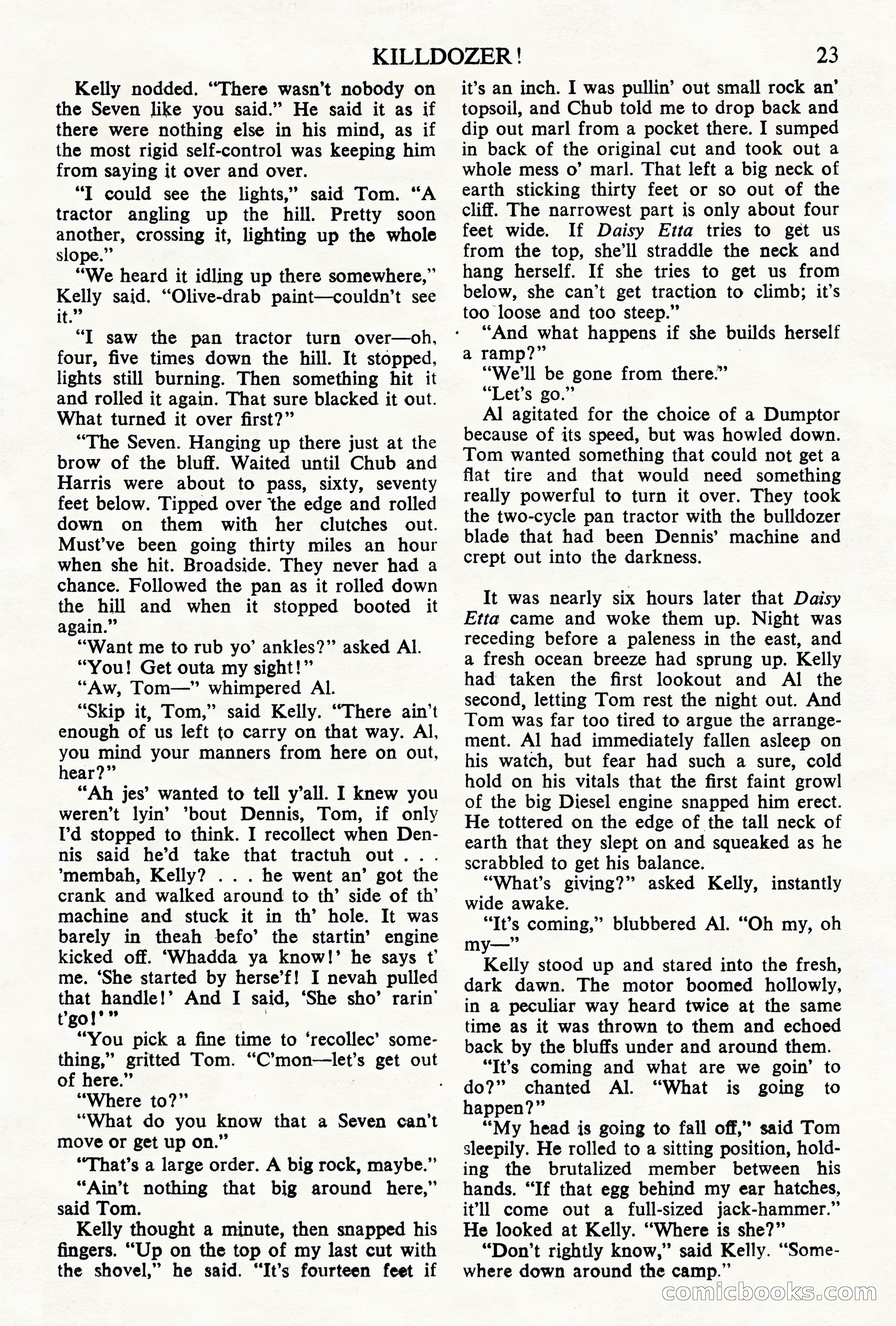 Astounding Science Fiction, British Edition, May 1945 — page 25 of 68