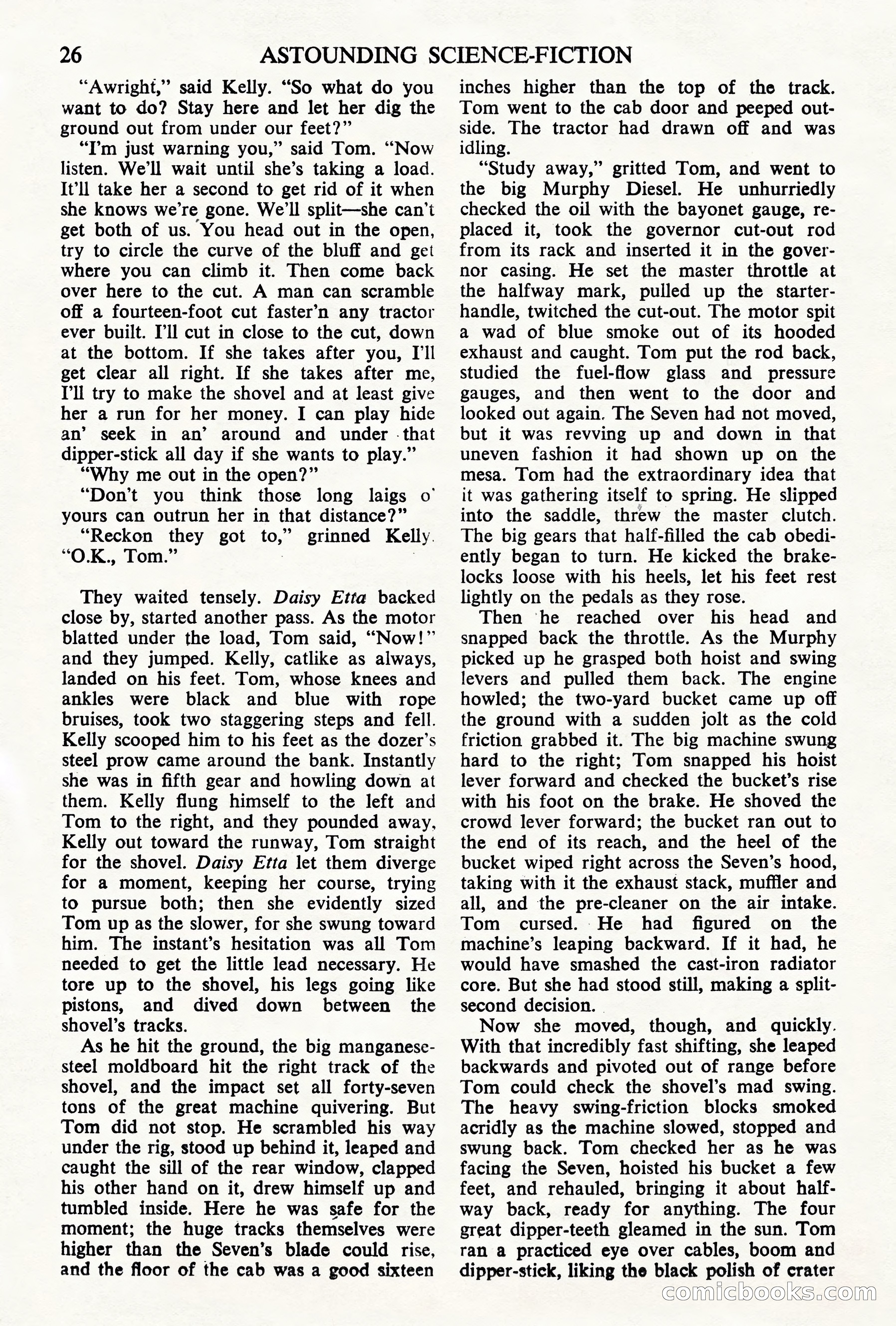 Astounding Science Fiction, British Edition, May 1945 — page 28 of 68