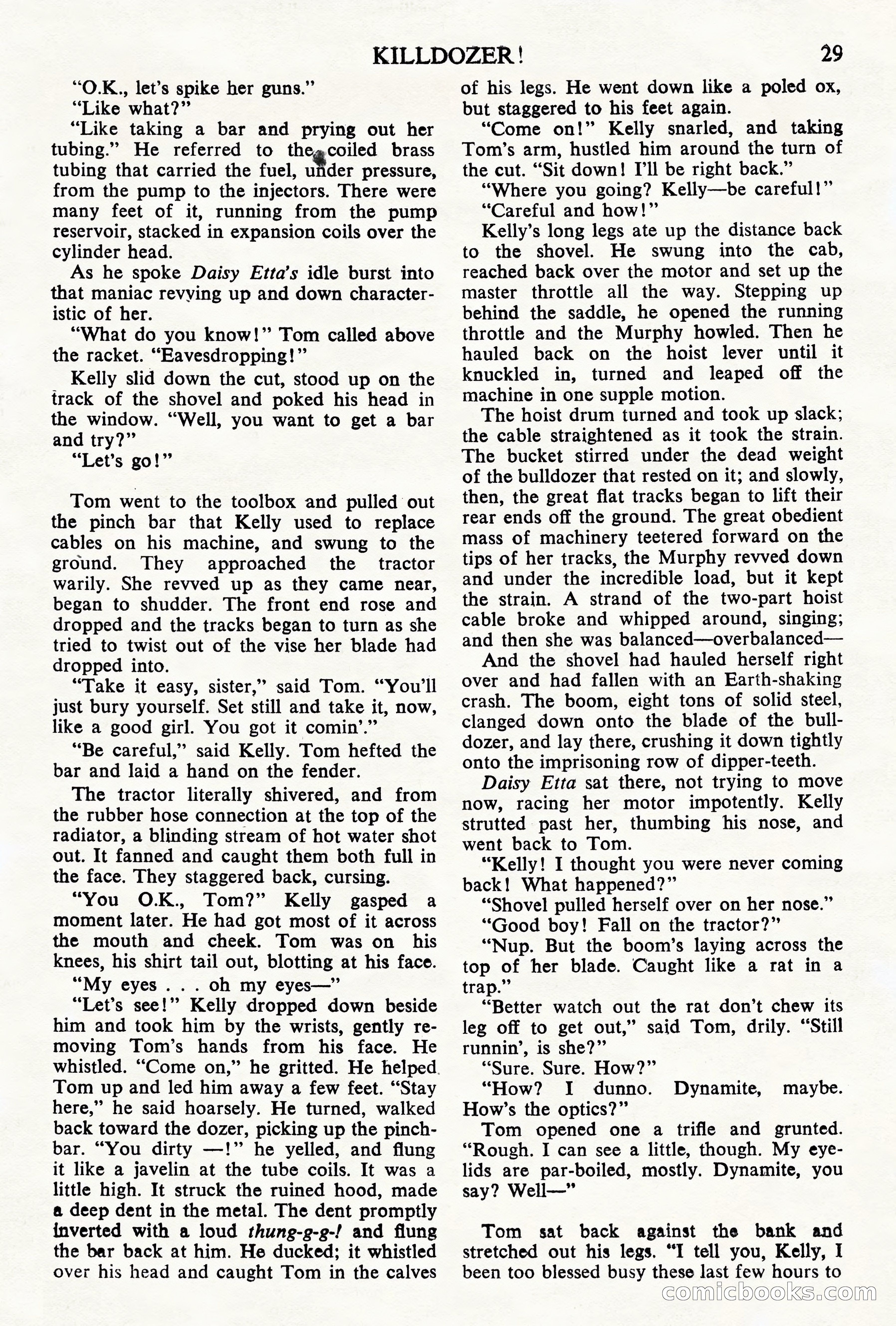 Astounding Science Fiction, British Edition, May 1945 — page 31 of 68