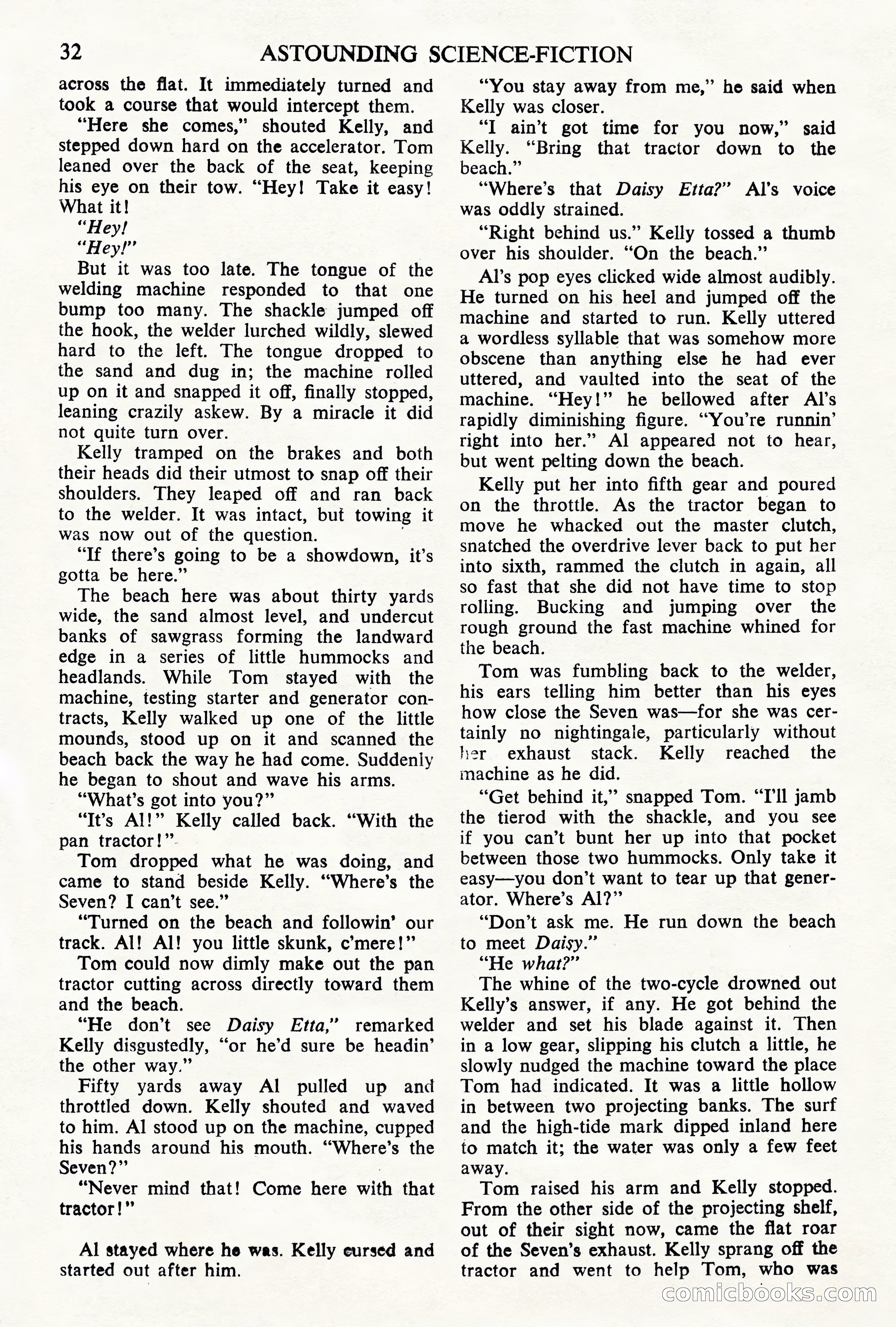 Astounding Science Fiction, British Edition, May 1945 — page 34 of 68
