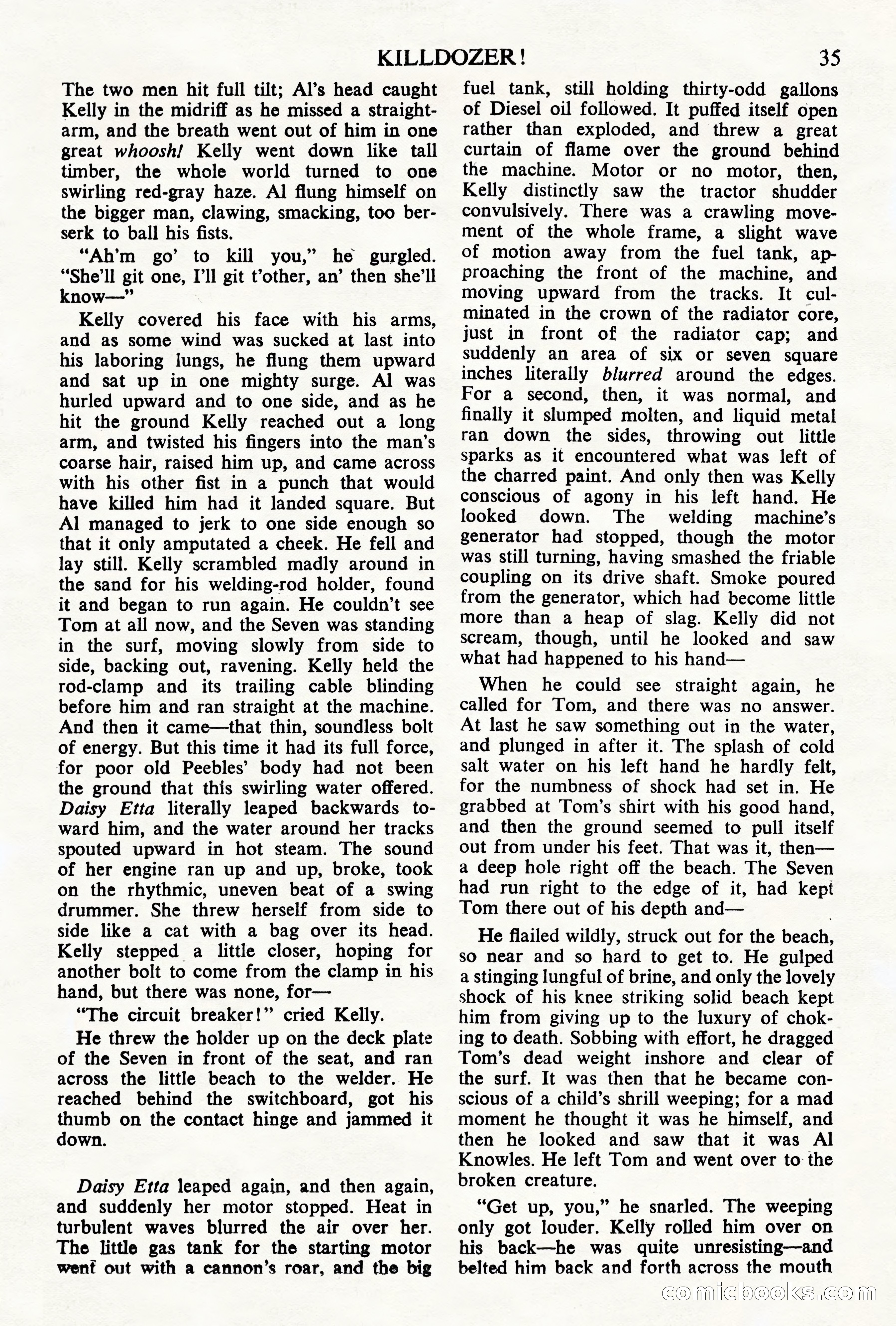 Astounding Science Fiction, British Edition, May 1945 — page 37 of 68