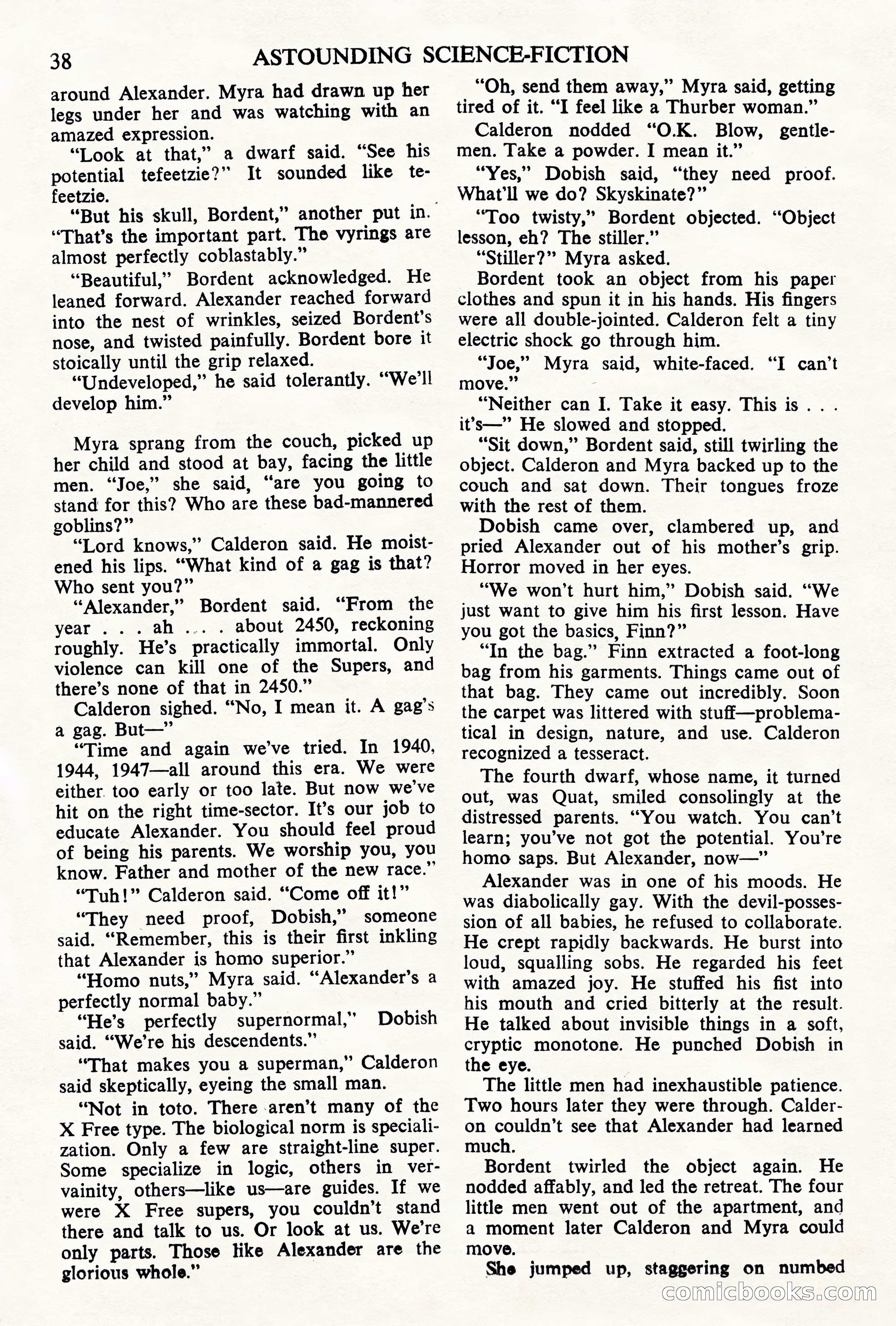 Astounding Science Fiction, British Edition, May 1945 — page 40 of 68