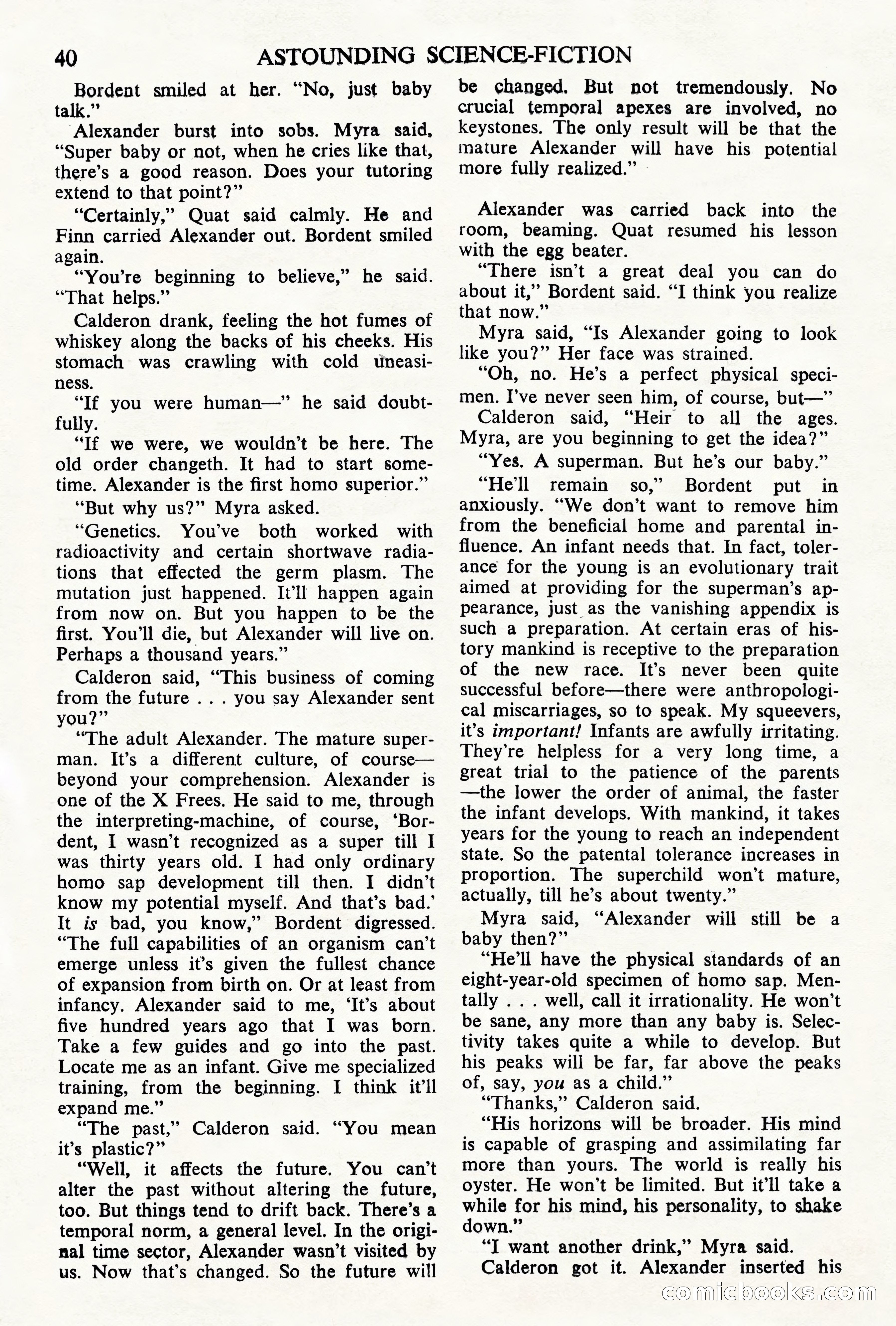 Astounding Science Fiction, British Edition, May 1945 — page 42 of 68