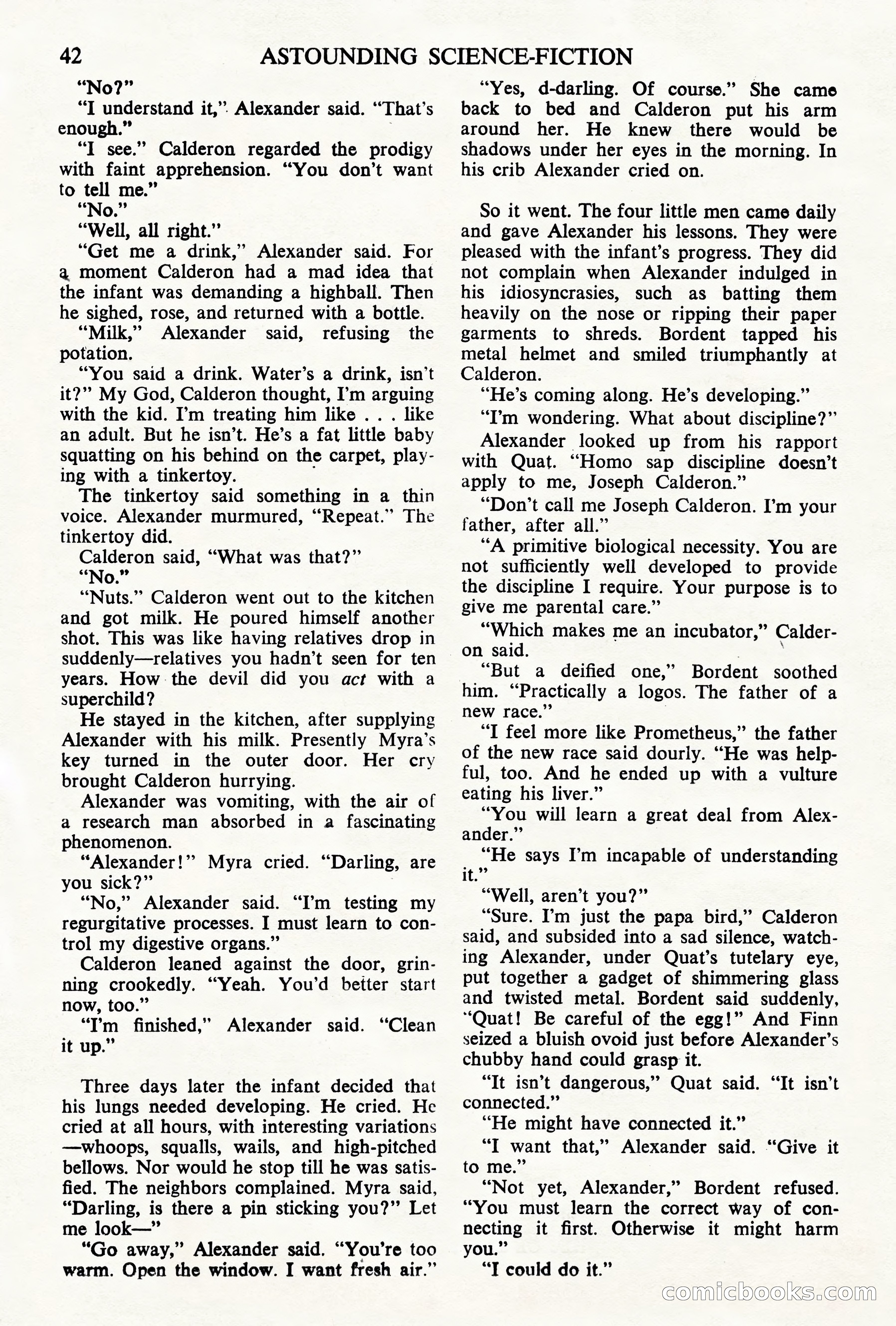 Astounding Science Fiction, British Edition, May 1945 — page 44 of 68