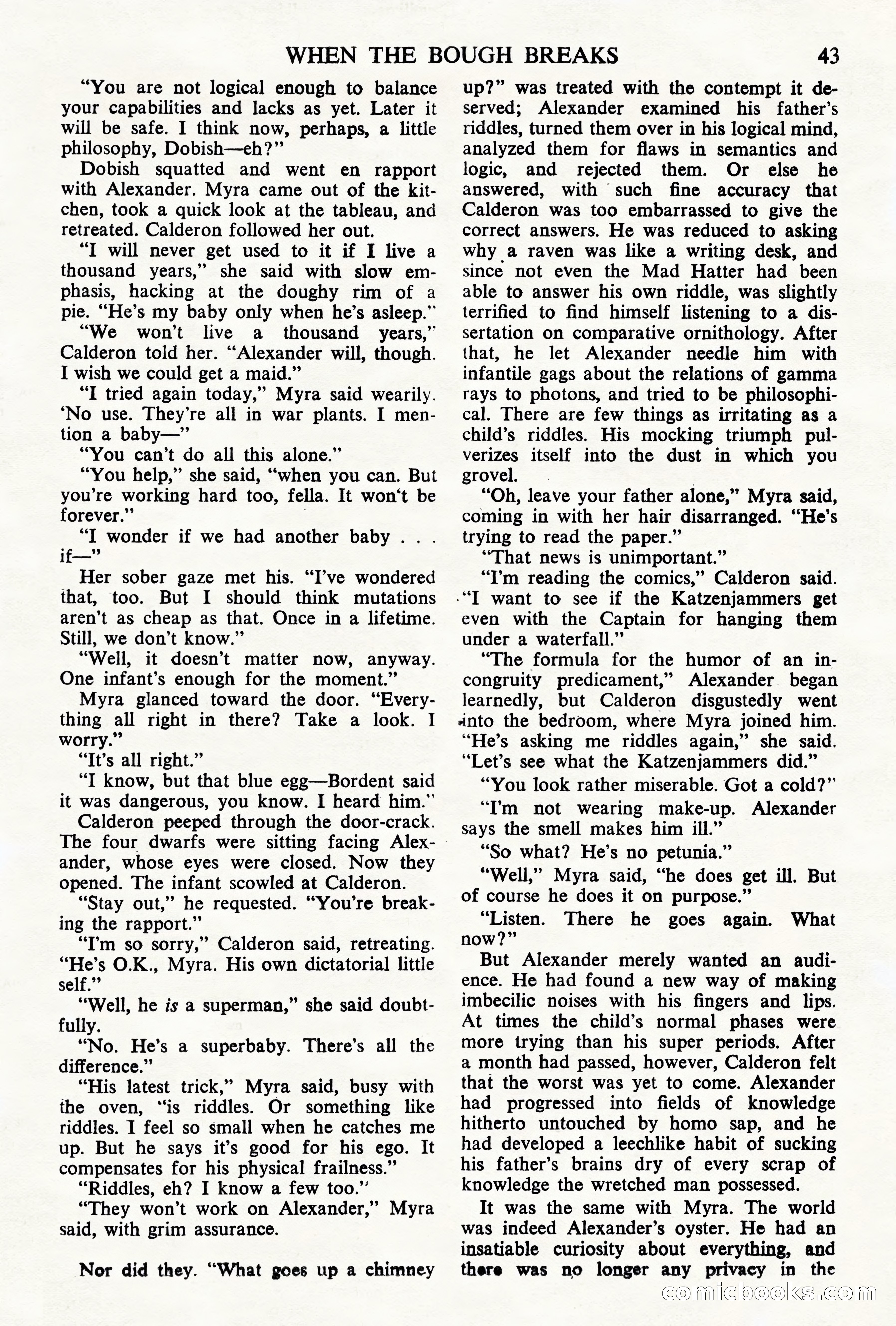 Astounding Science Fiction, British Edition, May 1945 — page 45 of 68