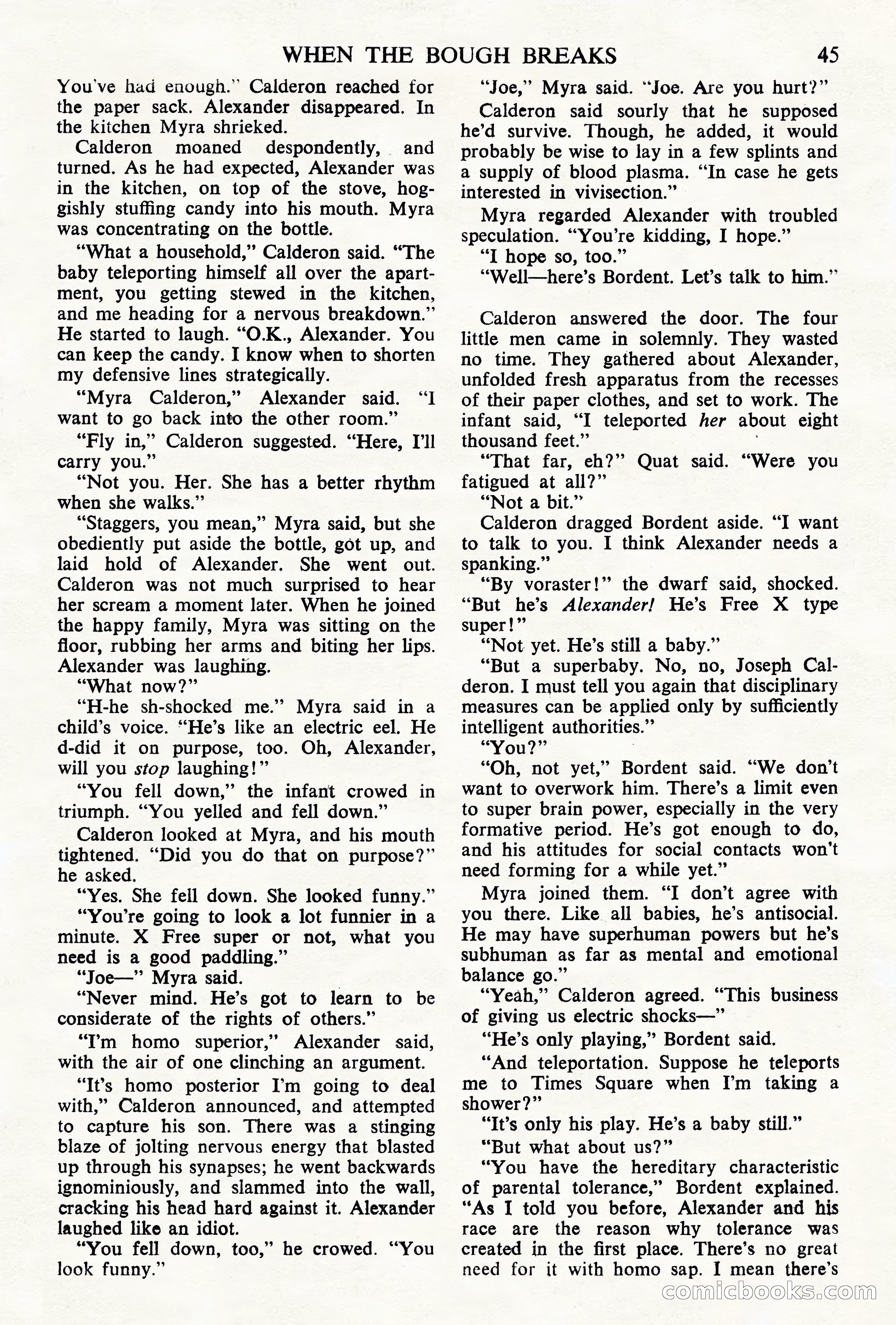Astounding Science Fiction, British Edition, May 1945 — page 47 of 68