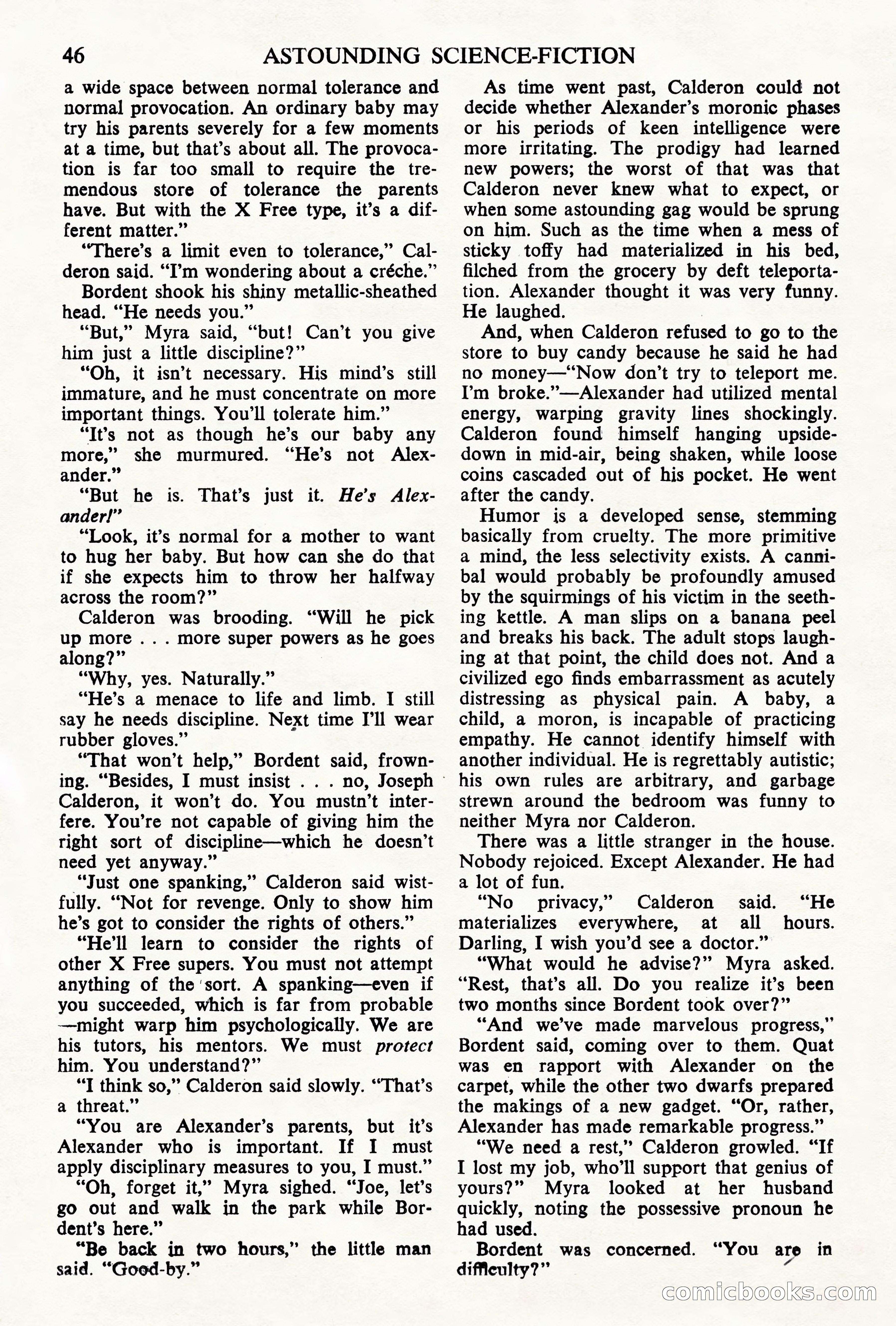 Astounding Science Fiction, British Edition, May 1945 — page 48 of 68