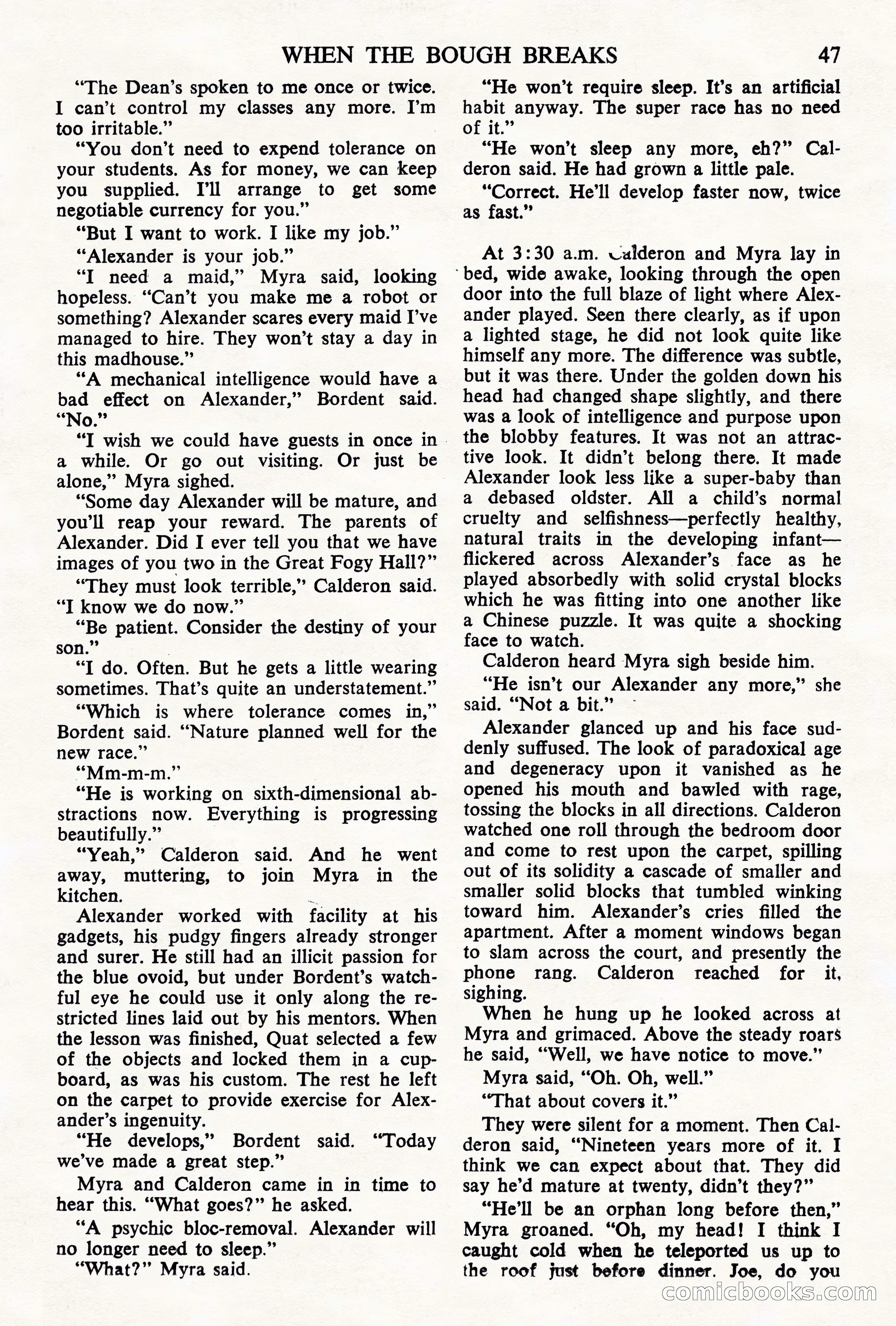 Astounding Science Fiction, British Edition, May 1945 — page 49 of 68