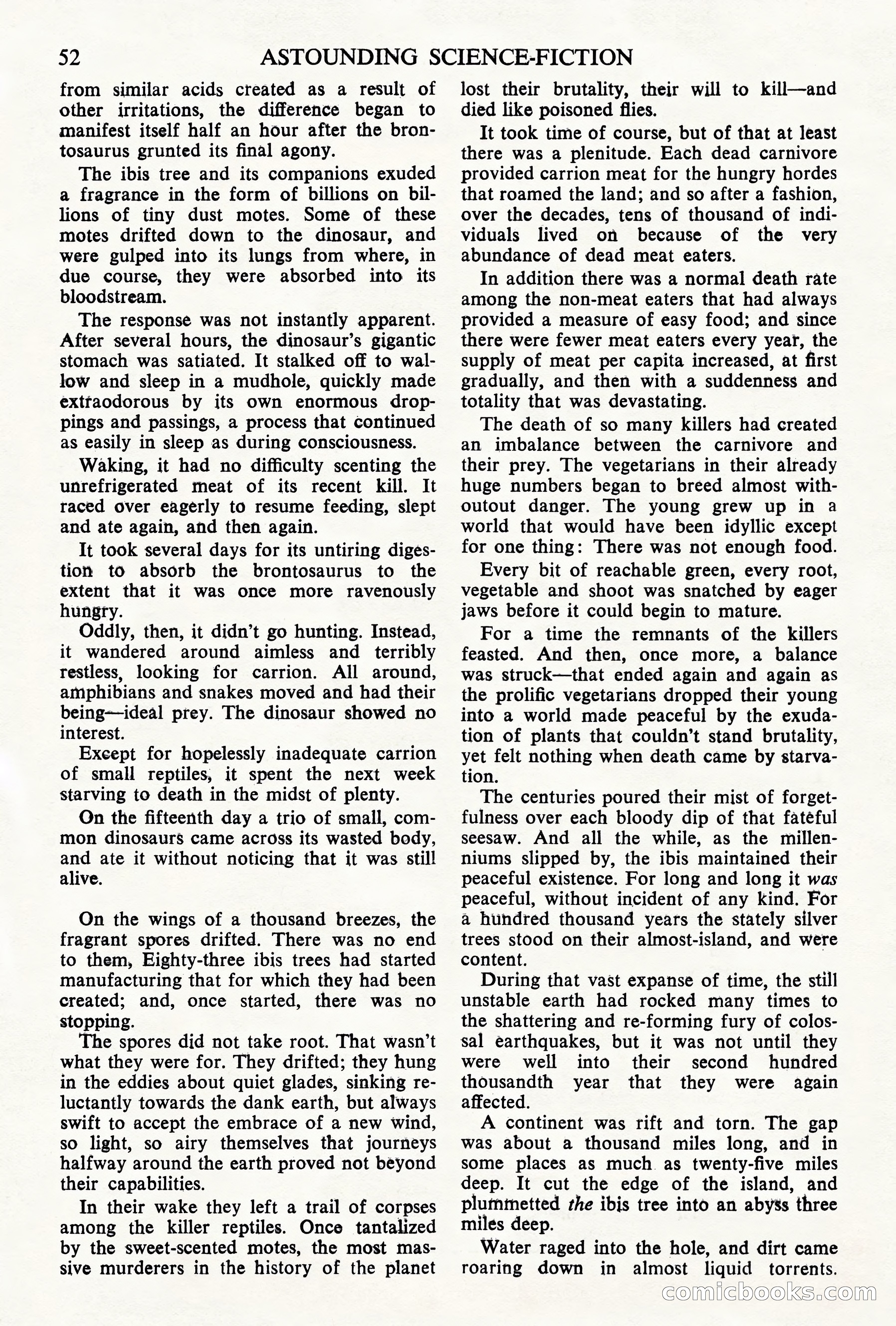 Astounding Science Fiction, British Edition, May 1945 — page 54 of 68
