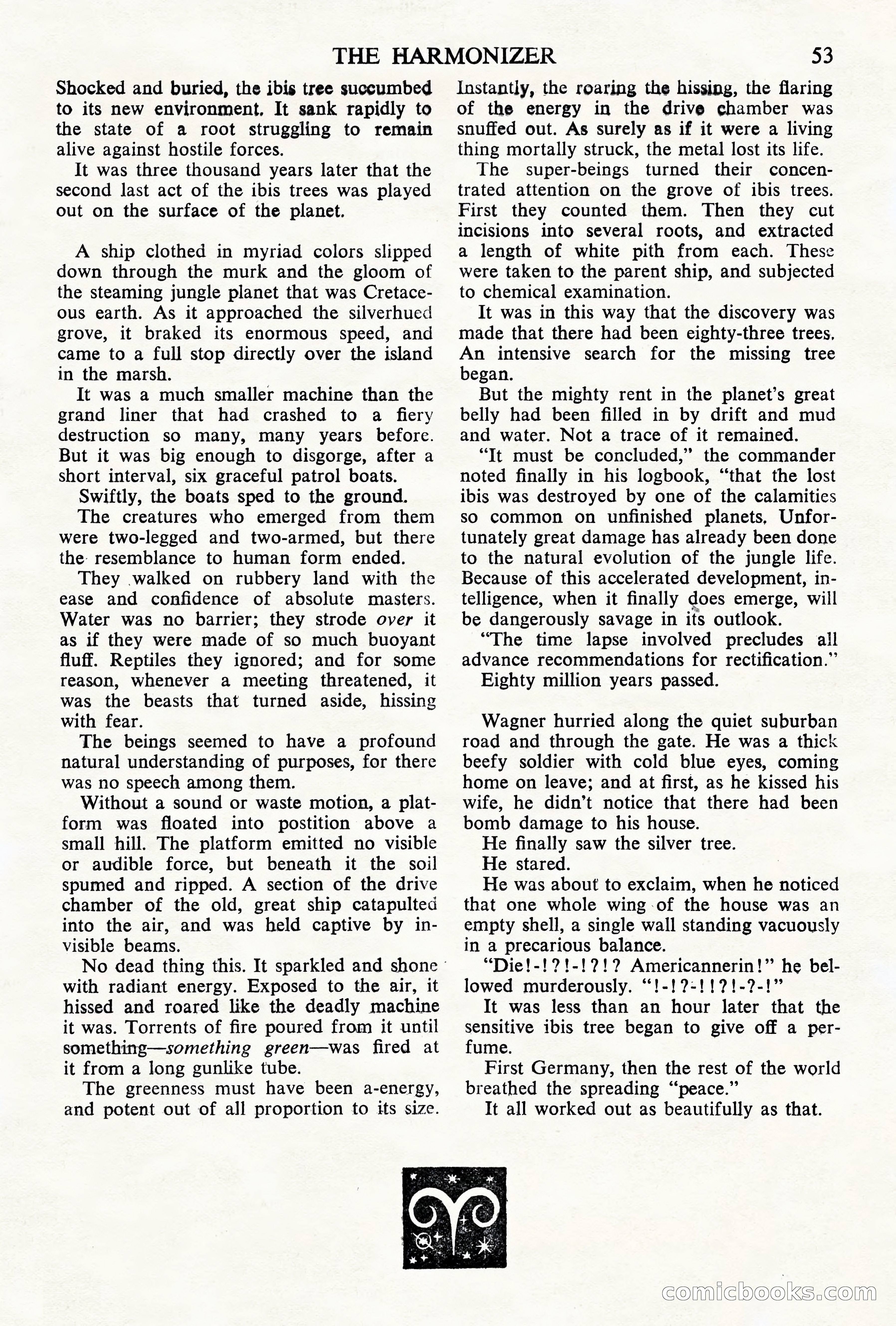 Astounding Science Fiction, British Edition, May 1945 — page 55 of 68