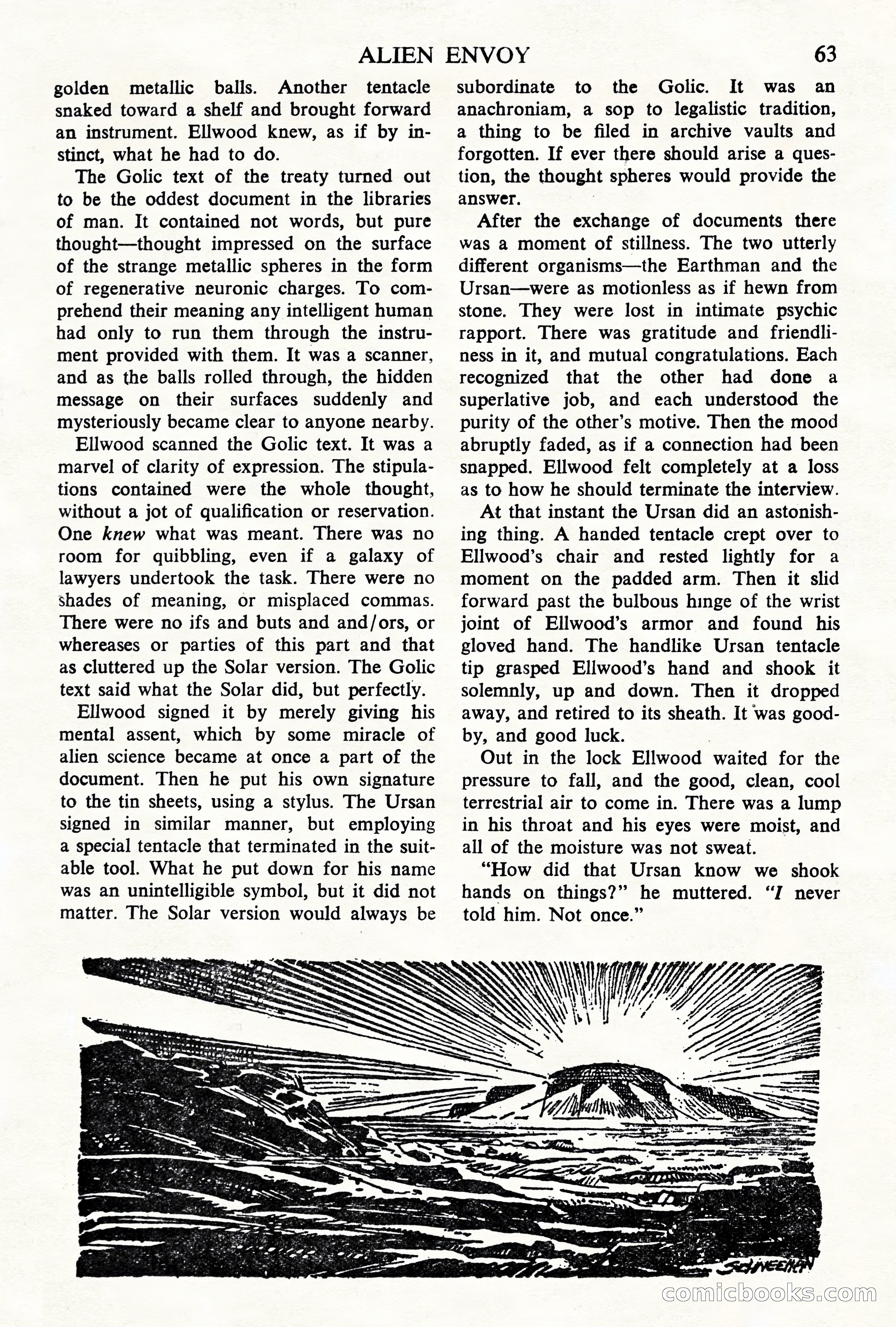 Astounding Science Fiction, British Edition, May 1945 — page 65 of 68