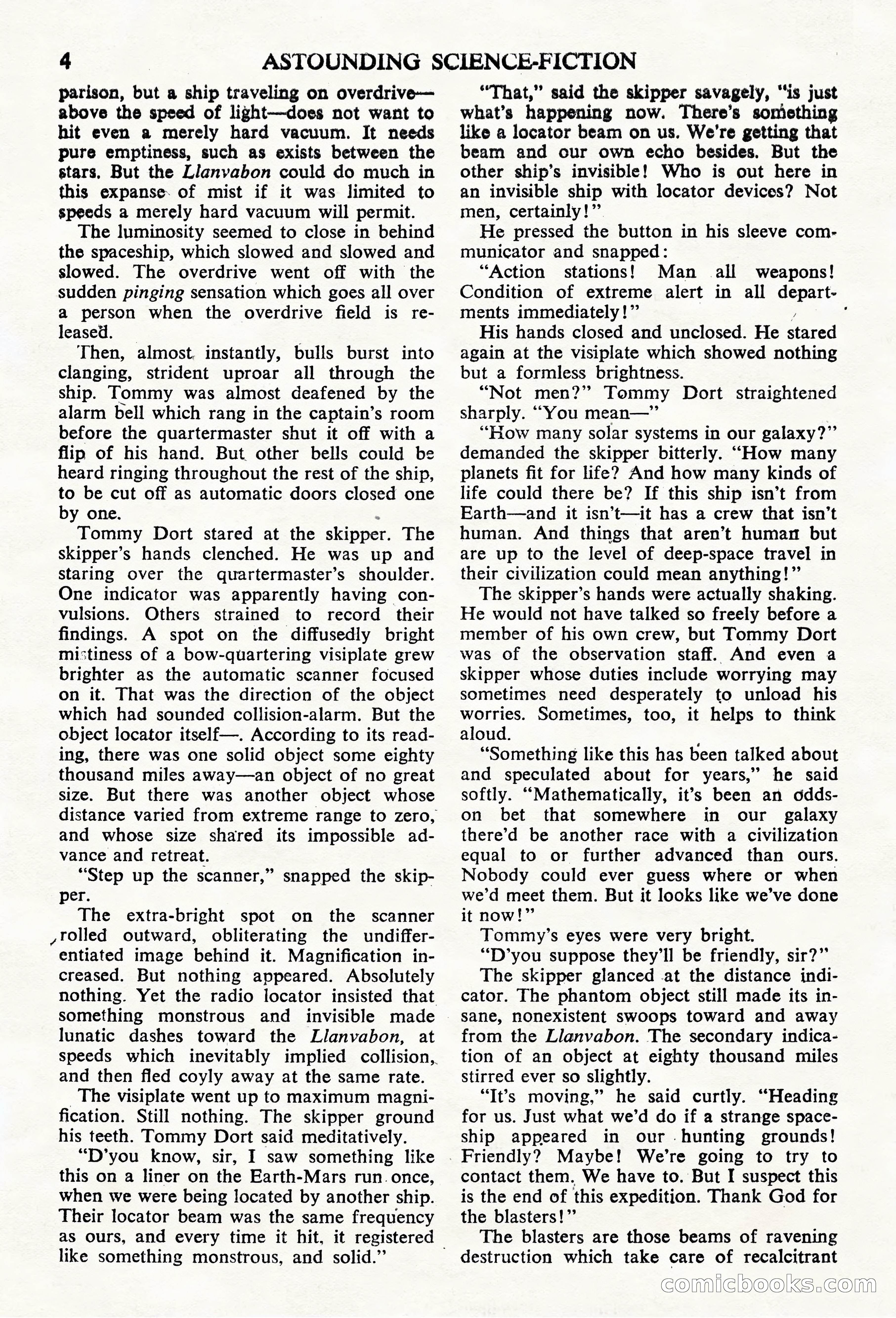 Astounding Science Fiction, British Edition — page 6 of 68