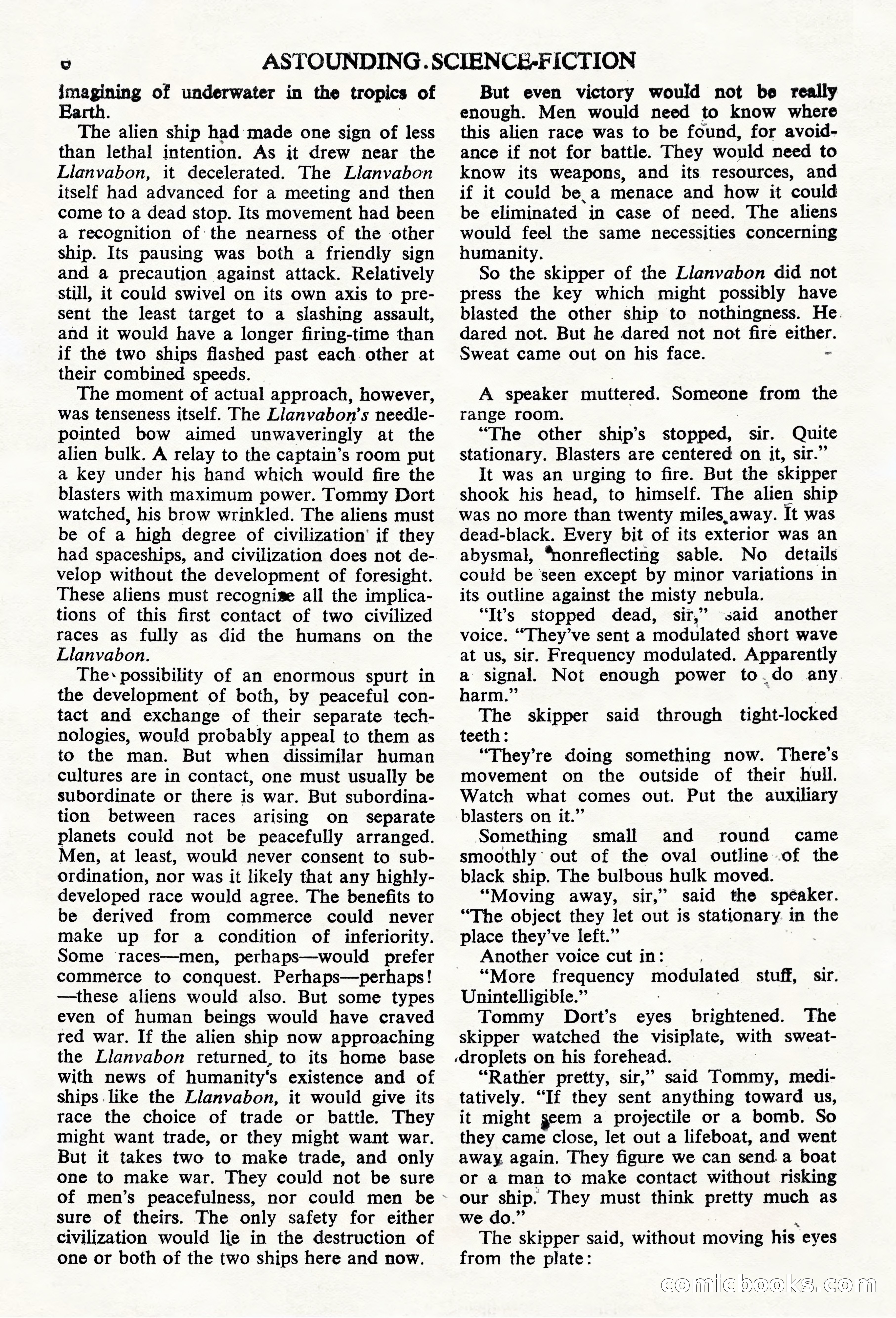 Astounding Science Fiction, British Edition — page 8 of 68