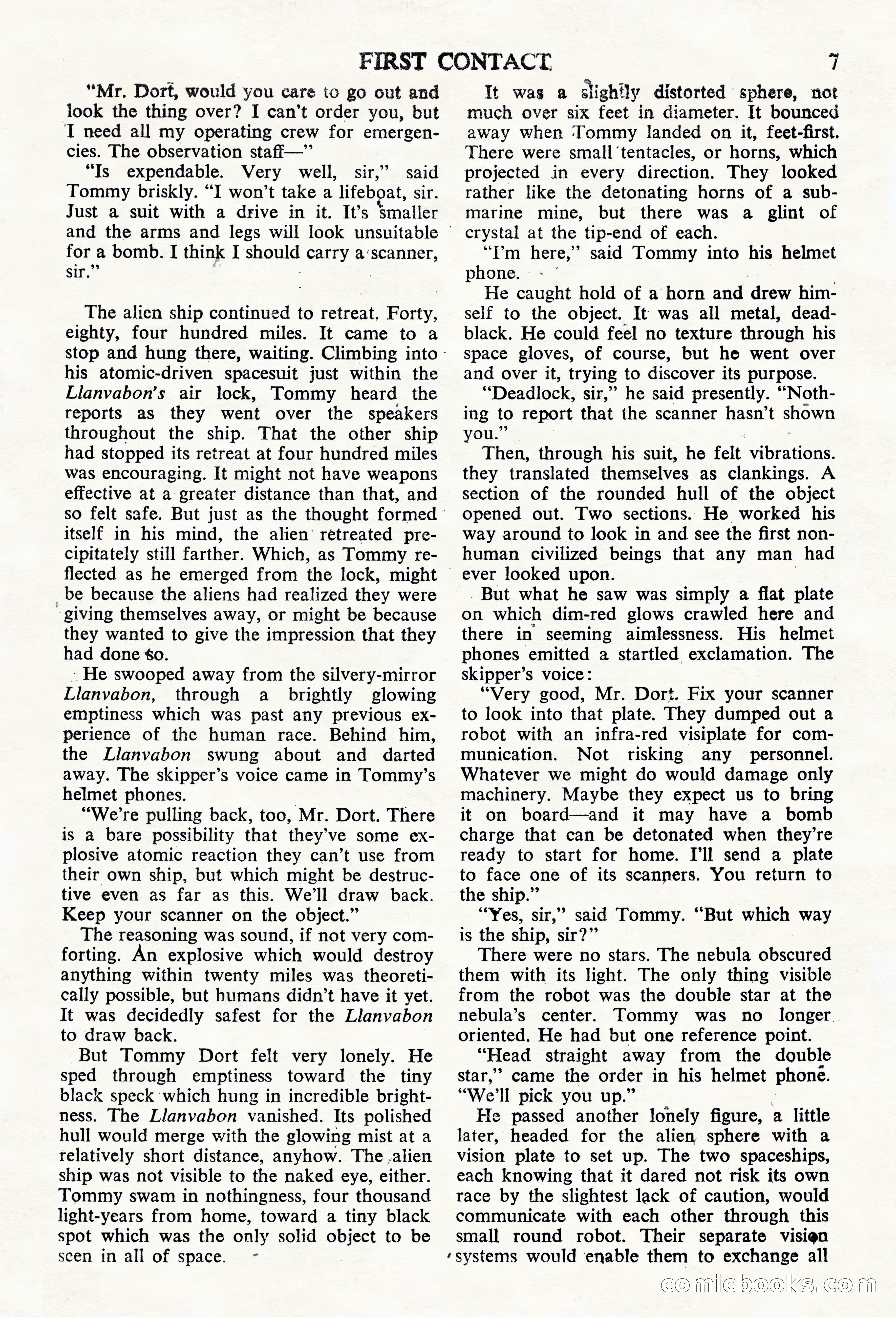 Astounding Science Fiction, British Edition — page 9 of 68