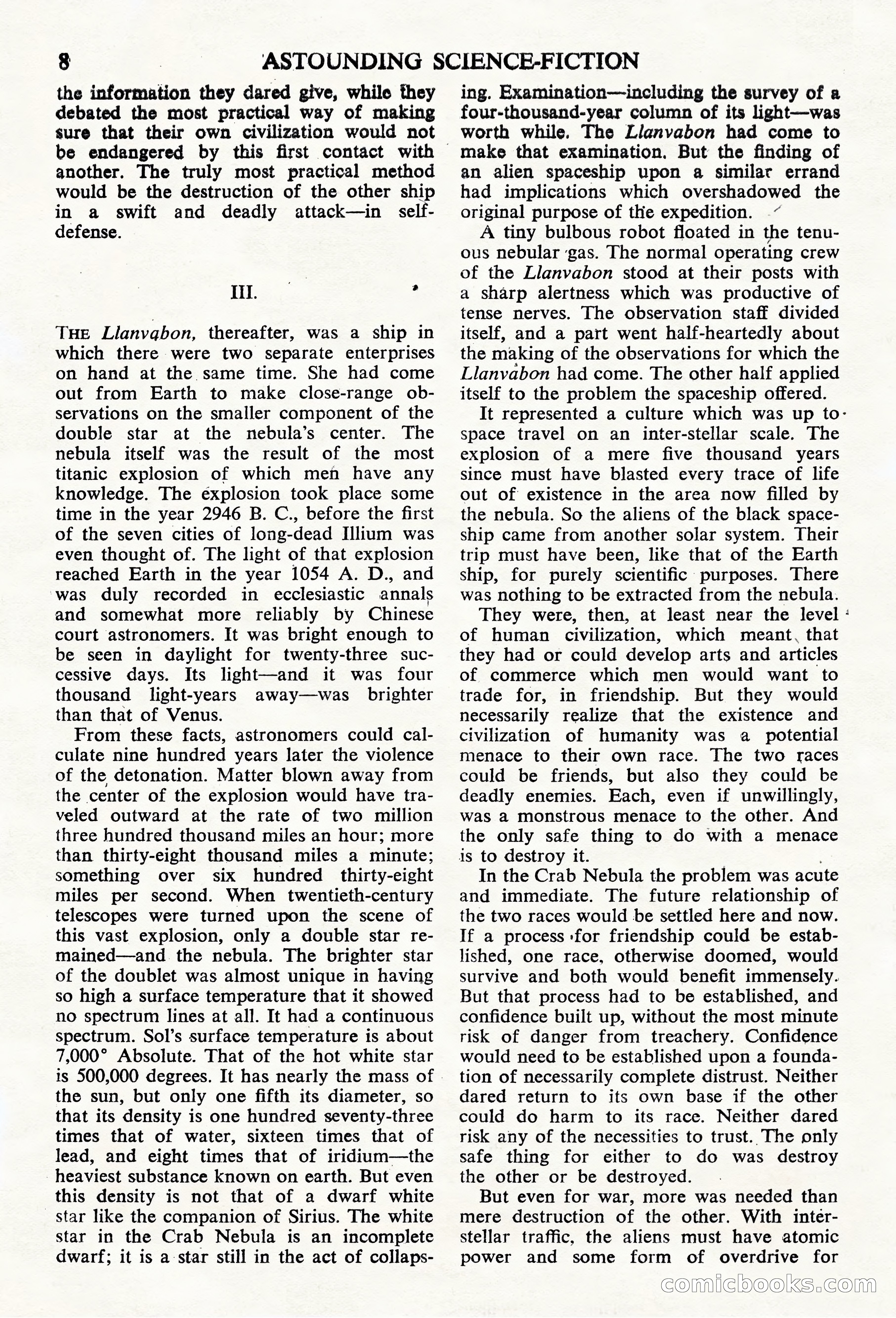 Astounding Science Fiction, British Edition — page 10 of 68
