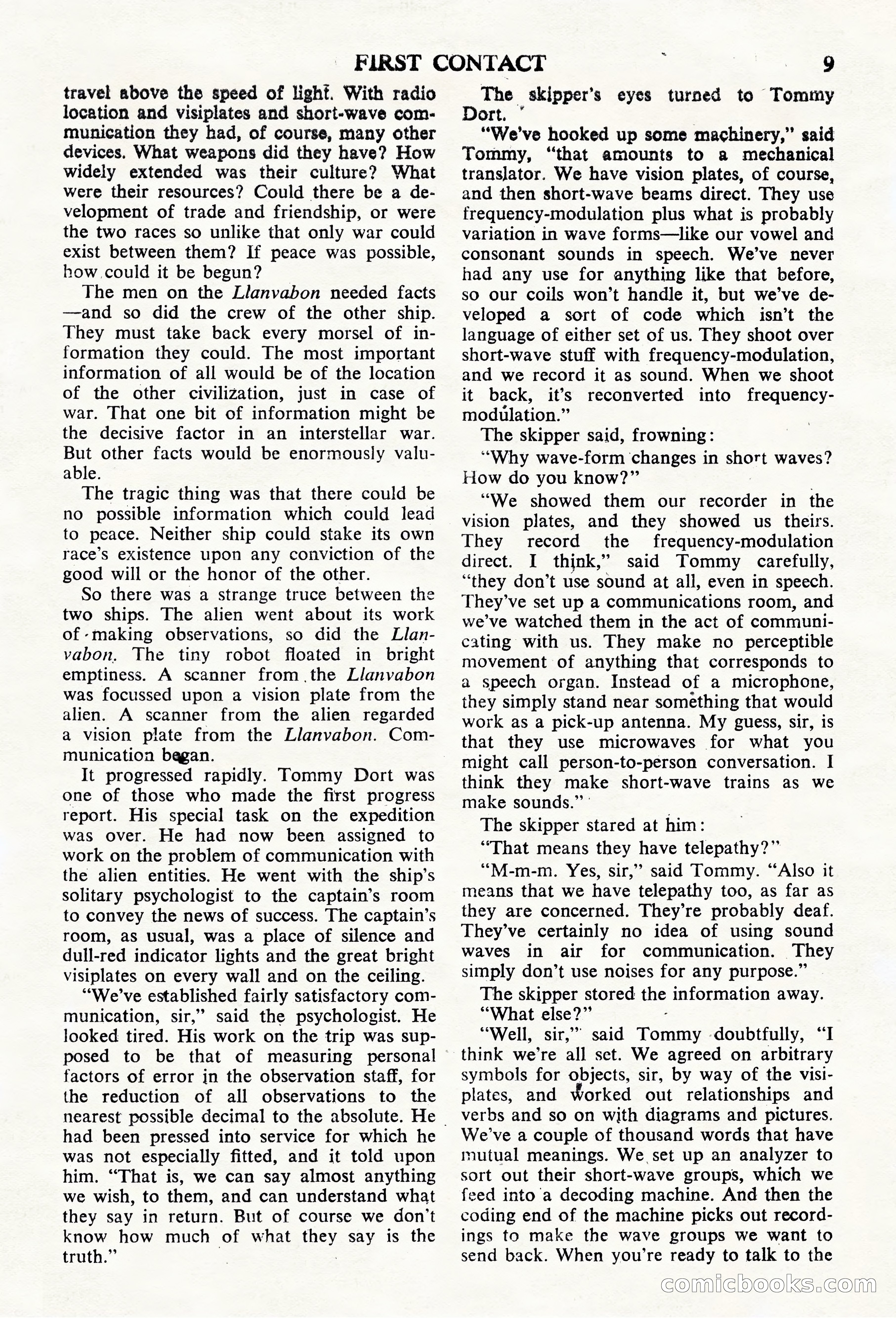 Astounding Science Fiction, British Edition — page 11 of 68