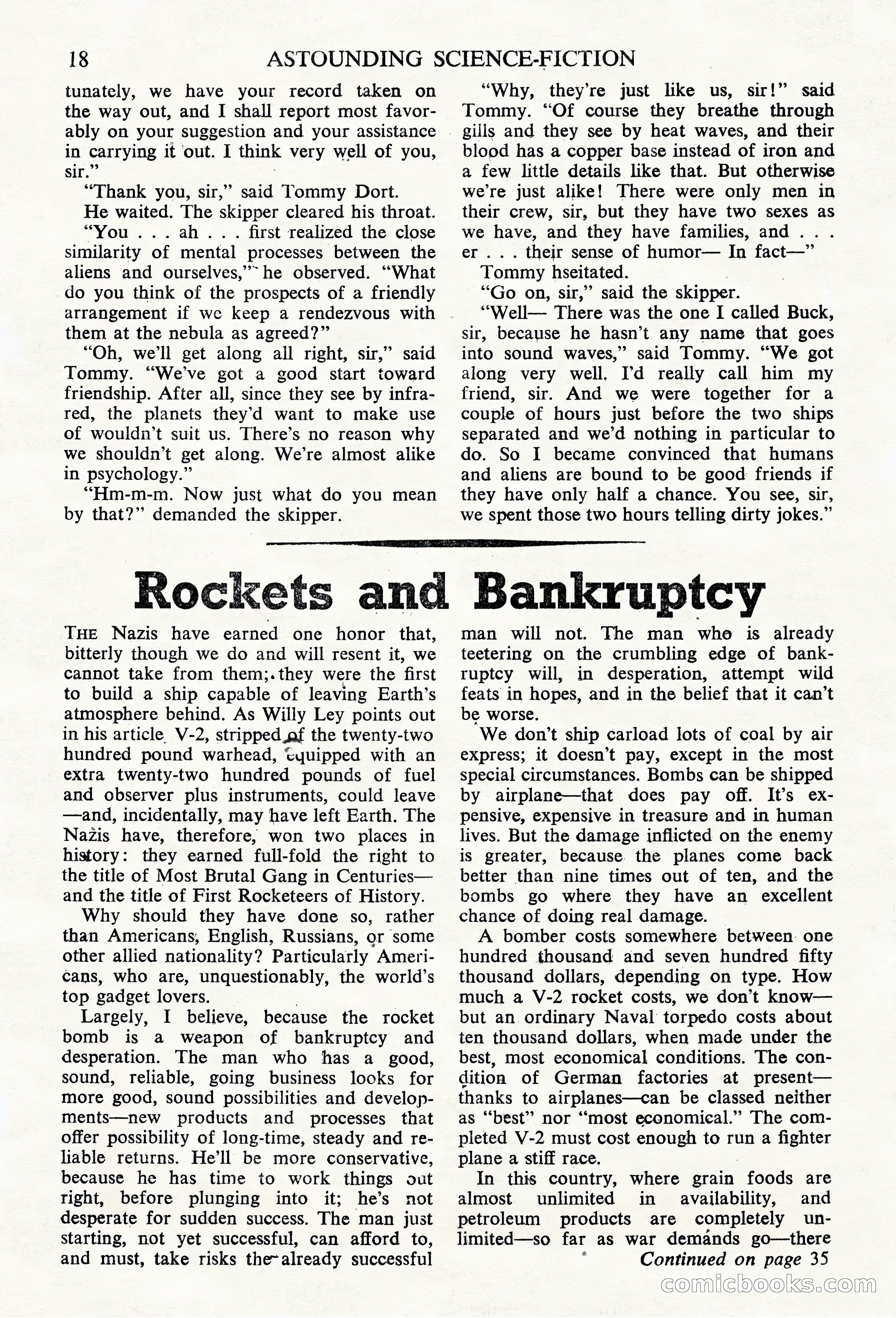 Astounding Science Fiction, British Edition — page 20 of 68