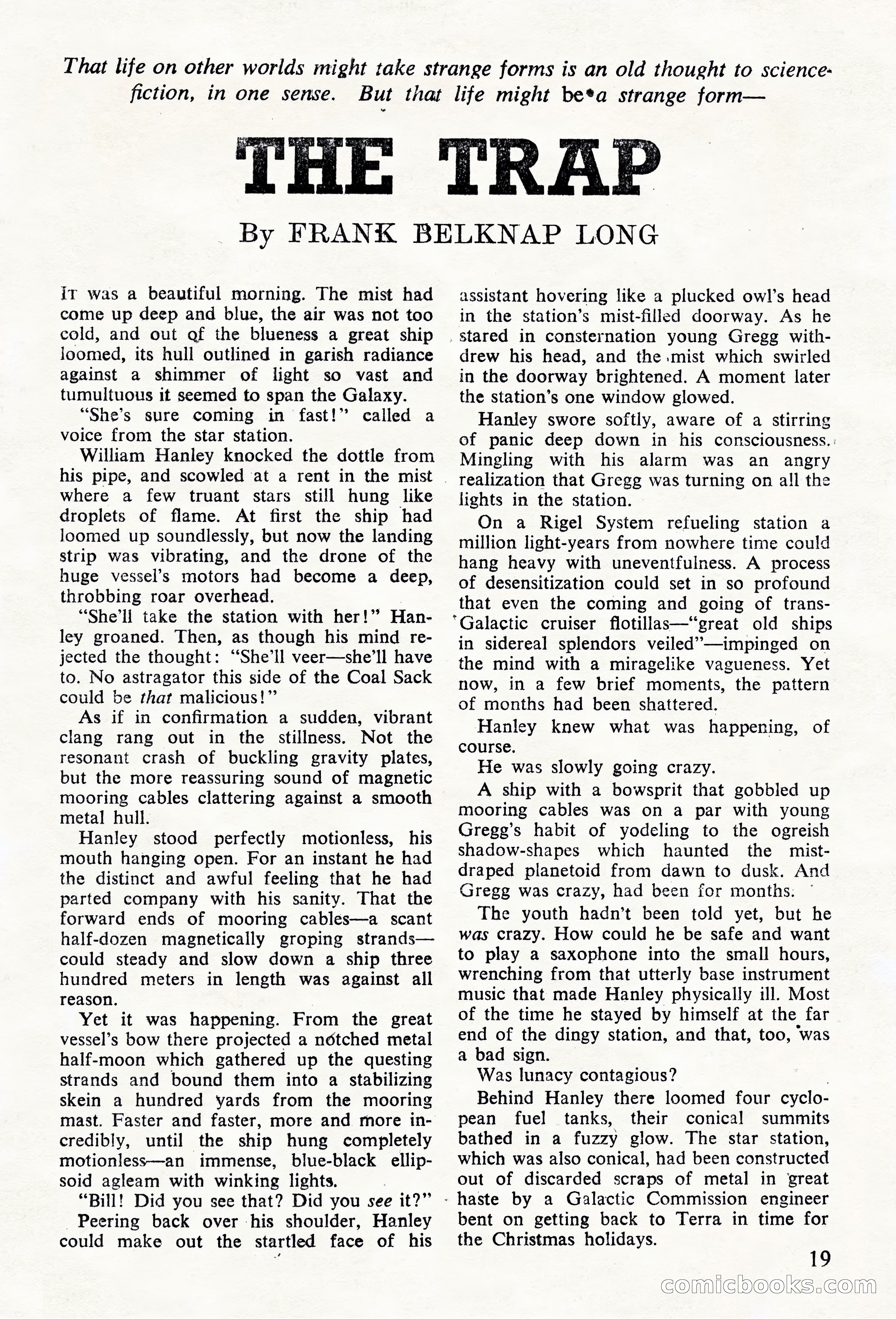 Astounding Science Fiction, British Edition — page 21 of 68