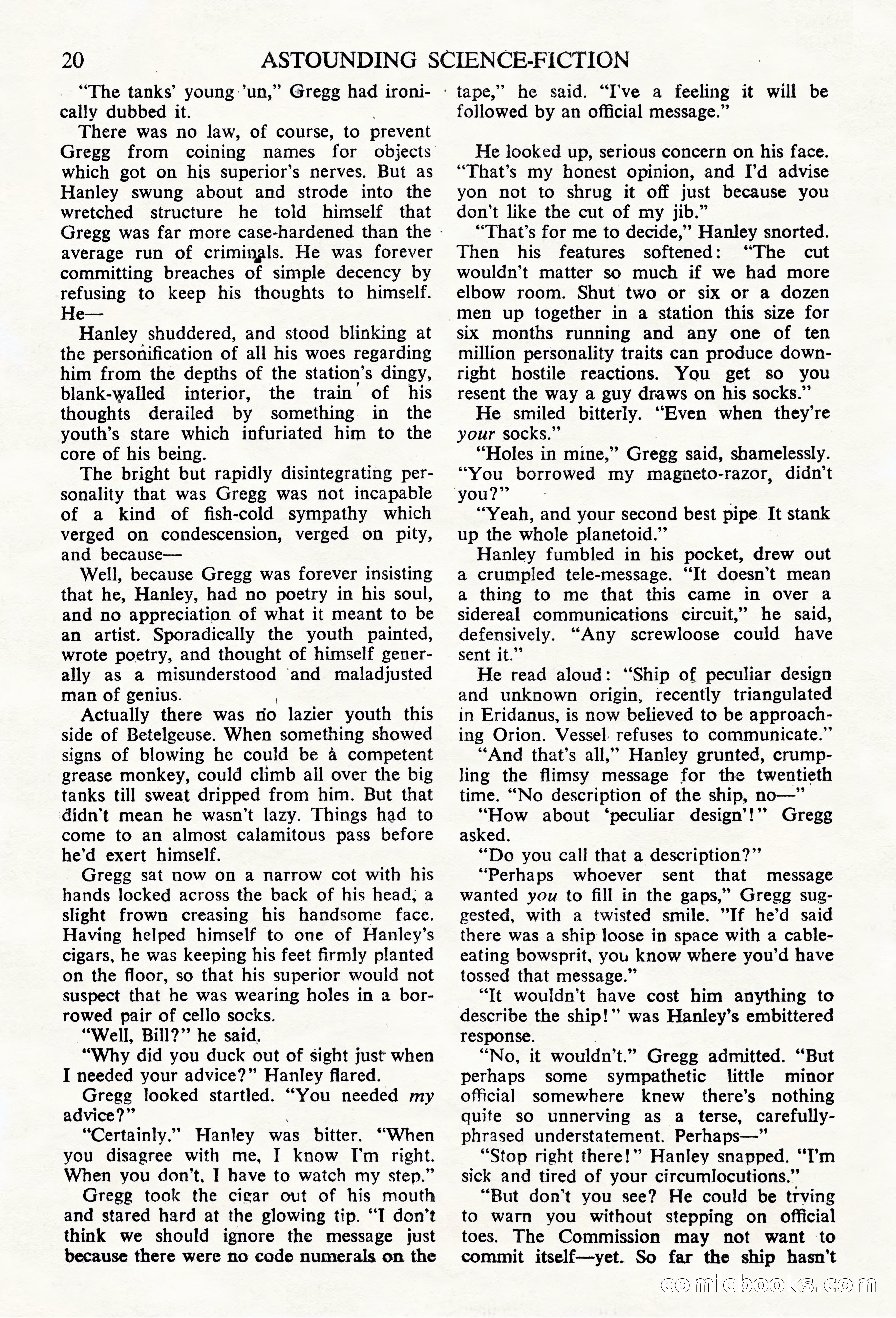 Astounding Science Fiction, British Edition — page 22 of 68