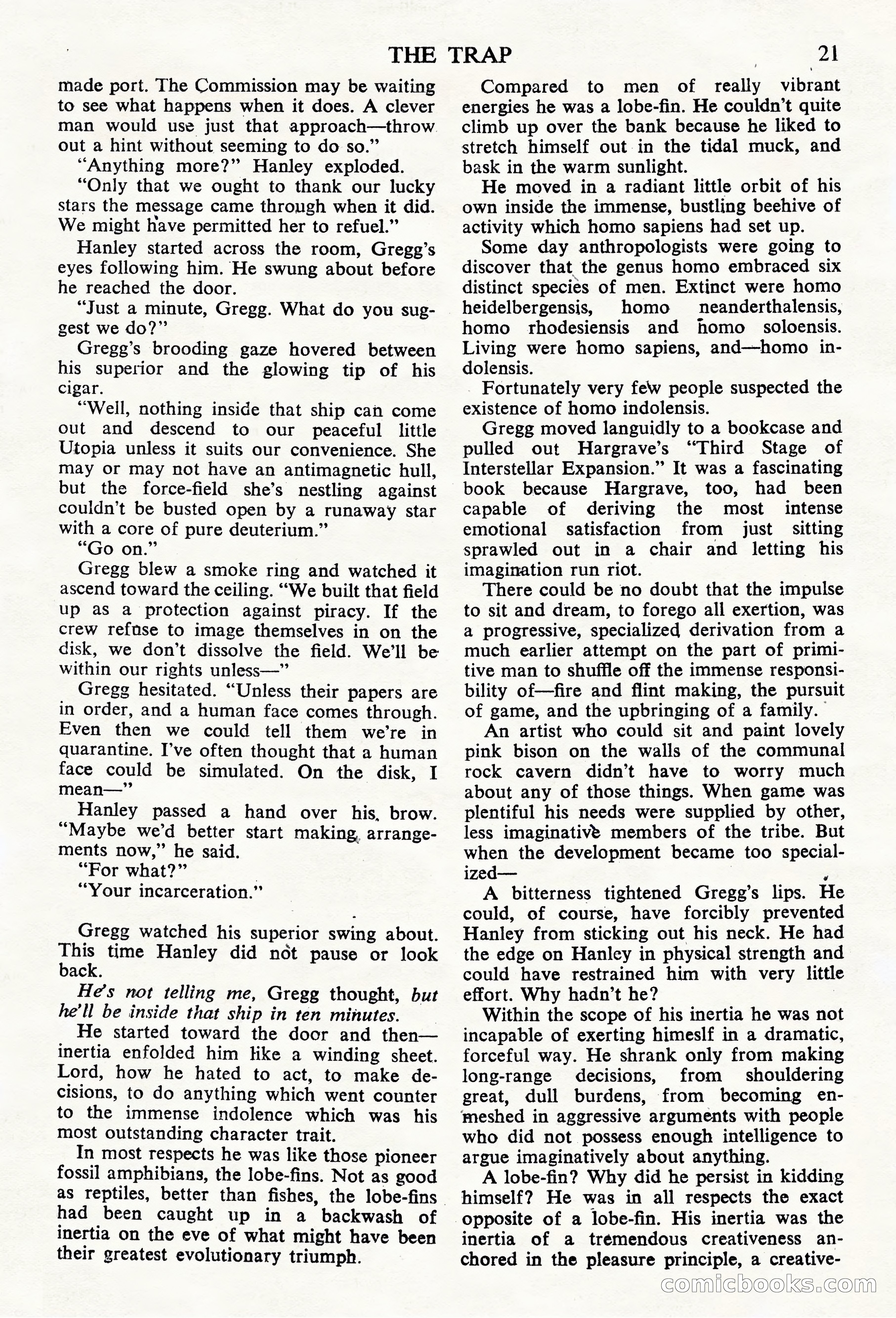 Astounding Science Fiction, British Edition — page 23 of 68