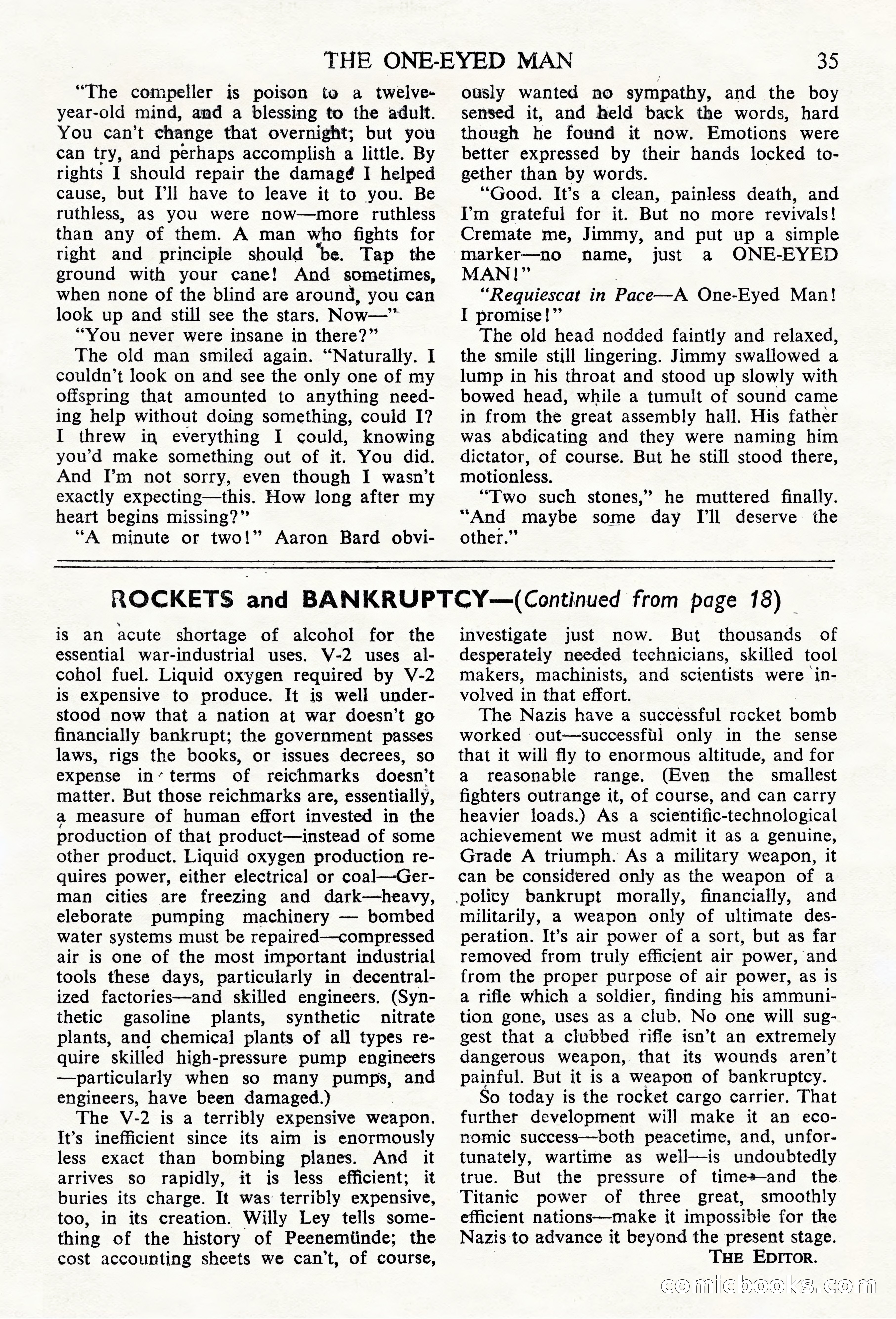 Astounding Science Fiction, British Edition — page 37 of 68