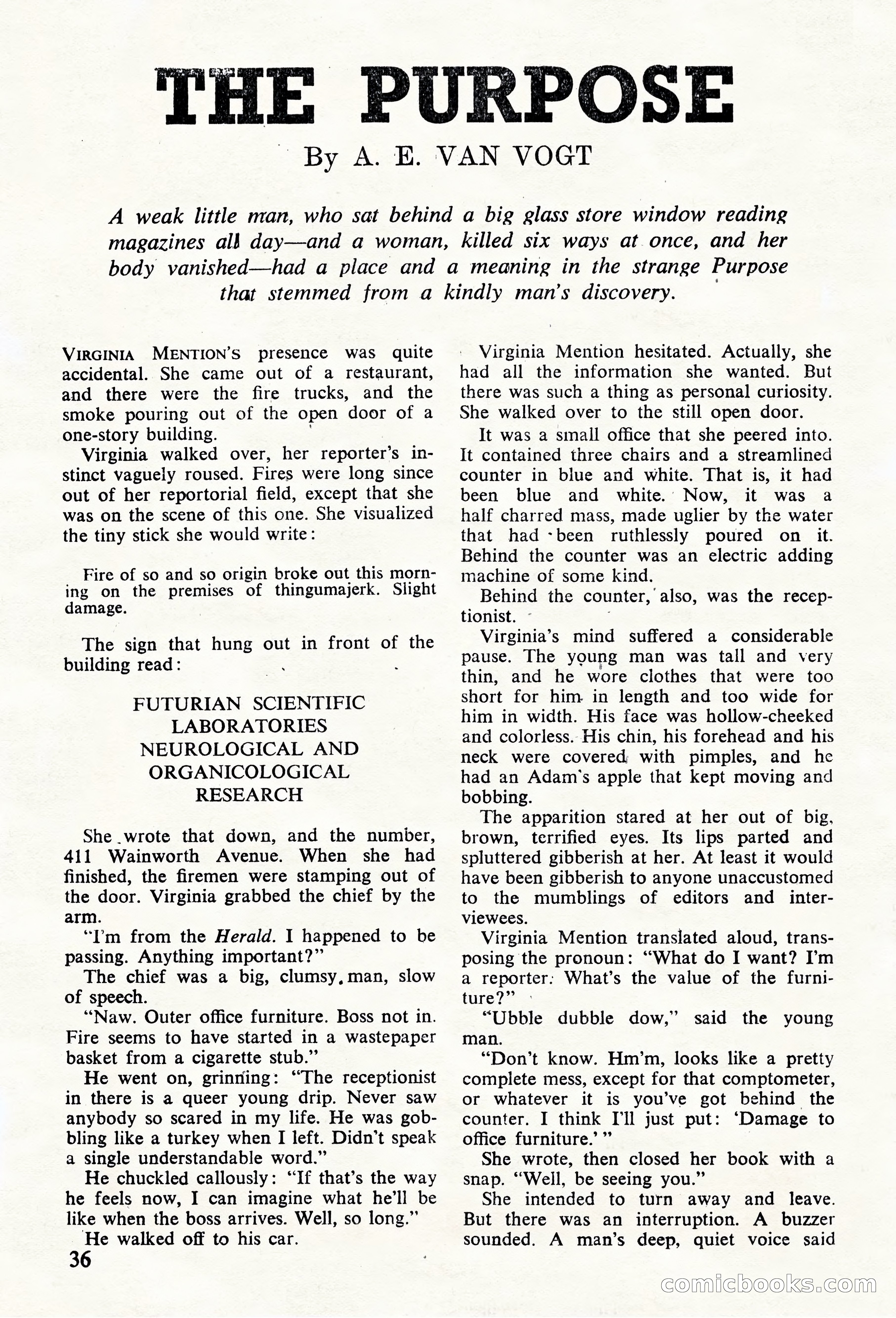 Astounding Science Fiction, British Edition — page 38 of 68