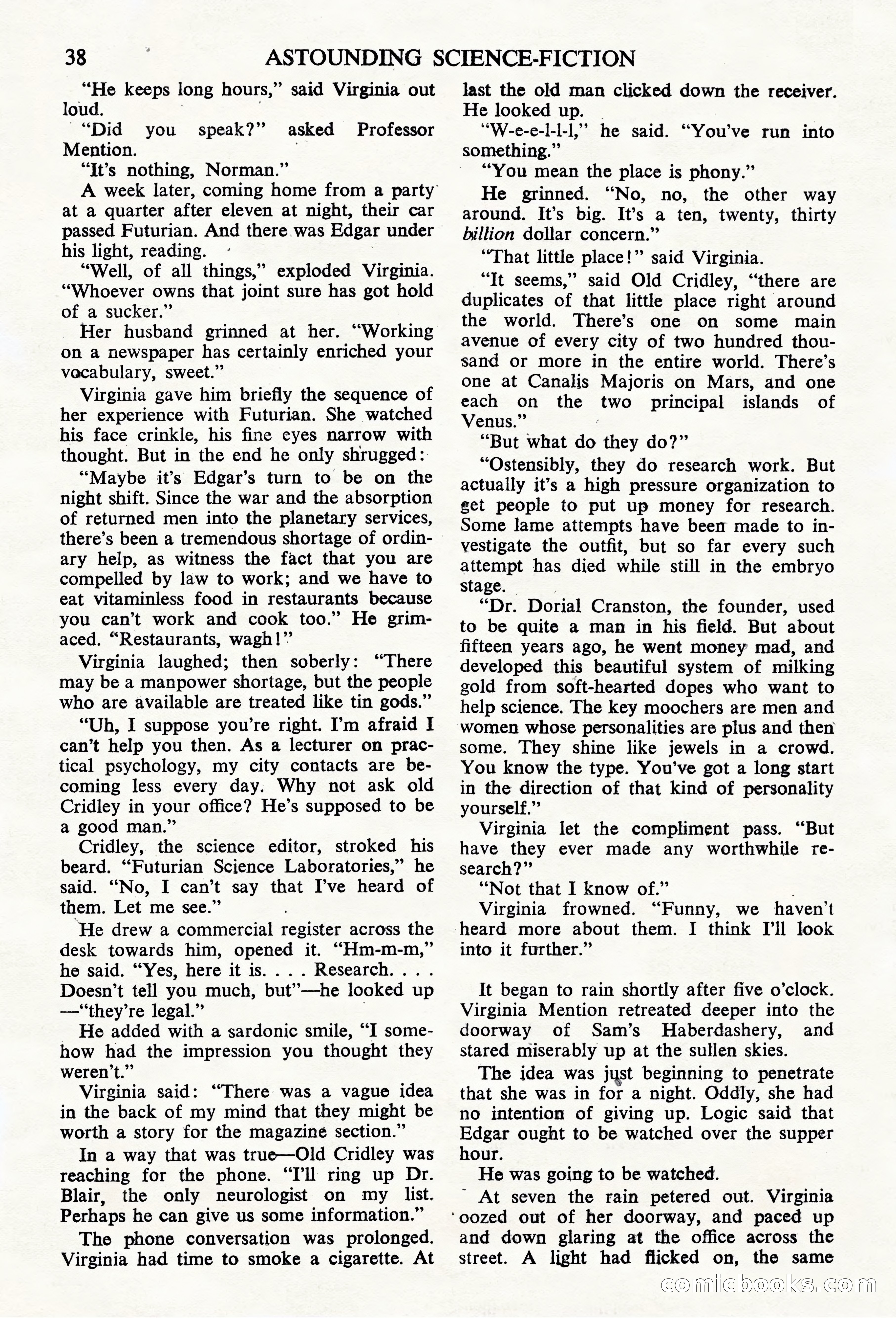 Astounding Science Fiction, British Edition — page 40 of 68
