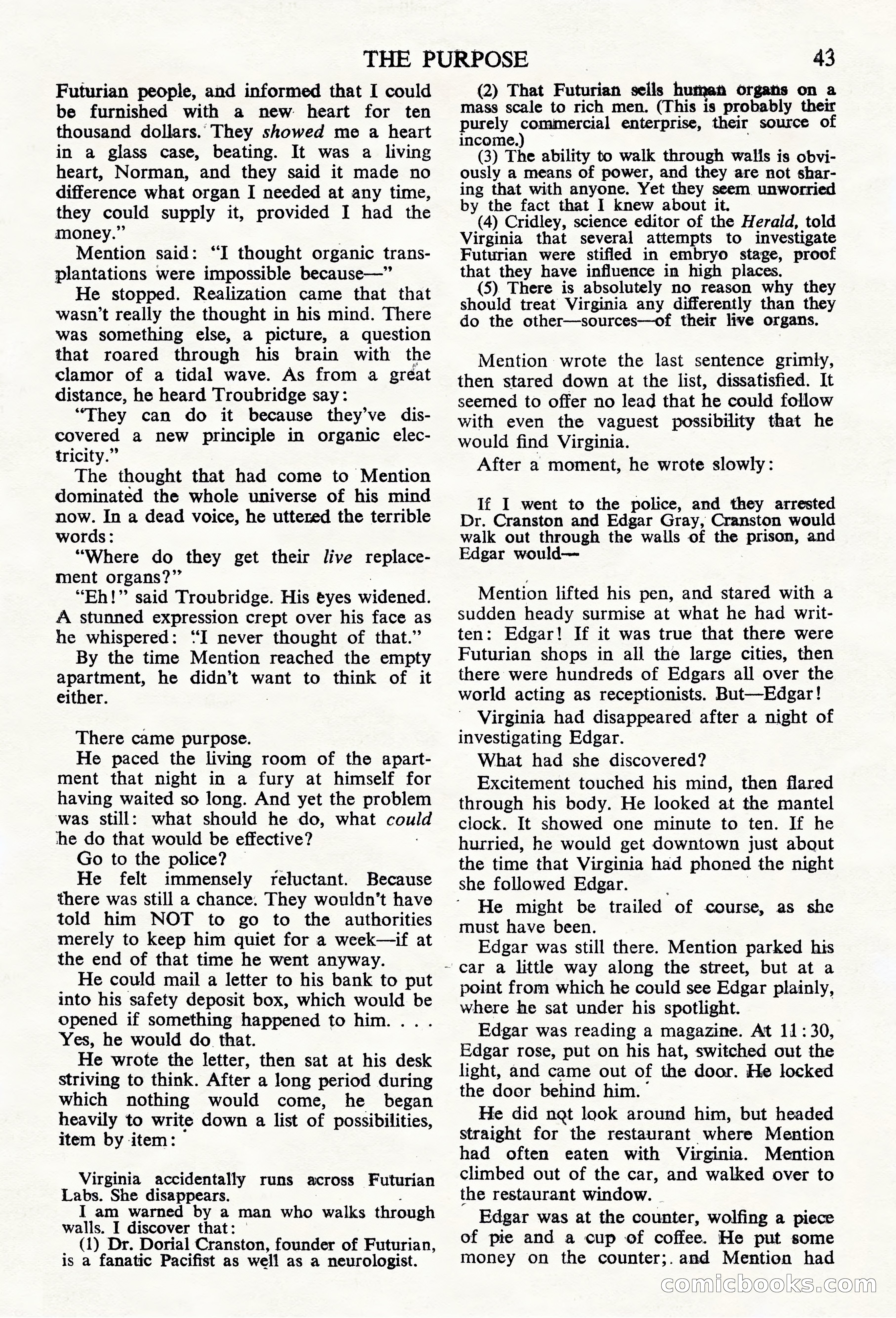 Astounding Science Fiction, British Edition — page 45 of 68