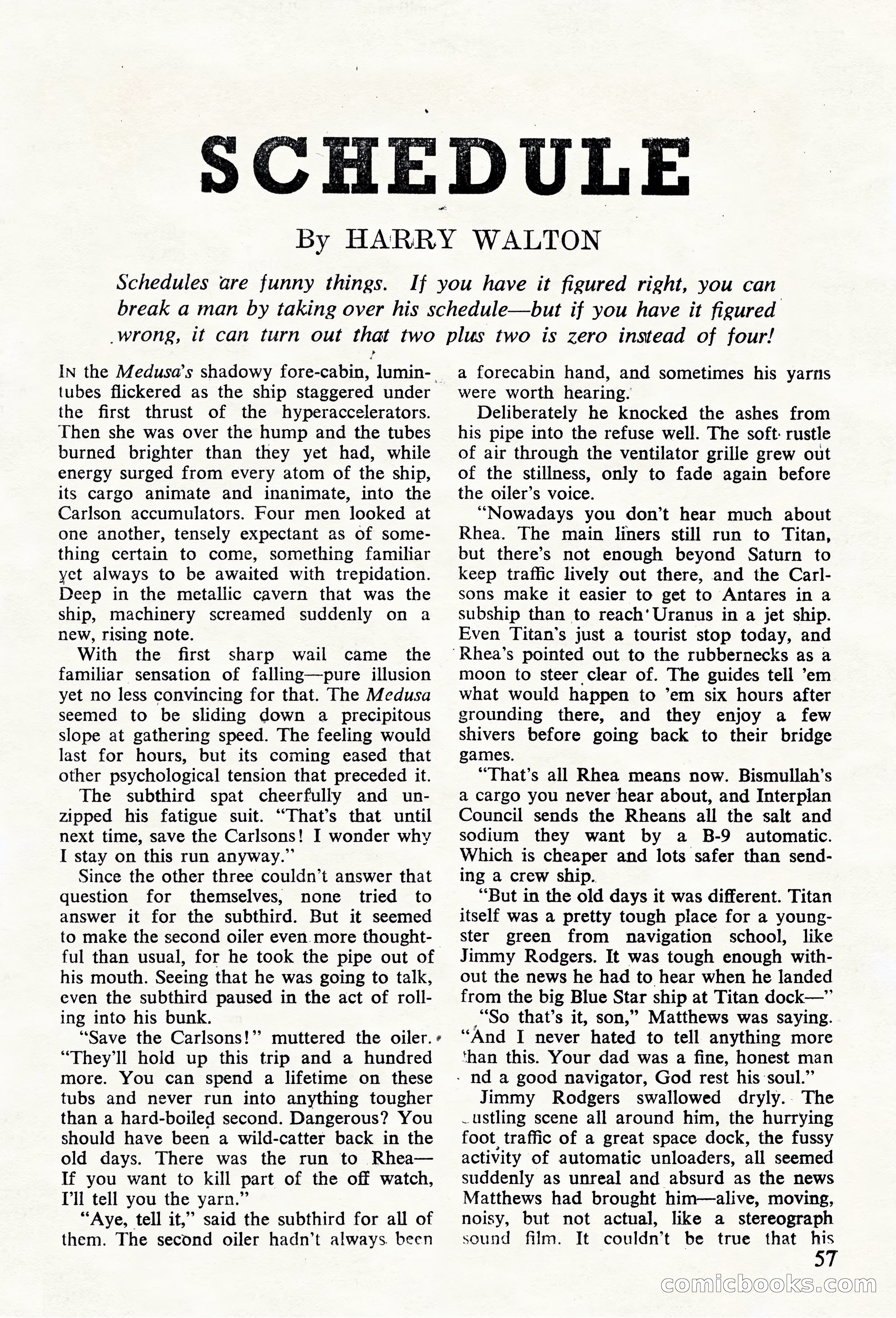 Astounding Science Fiction, British Edition — page 59 of 68