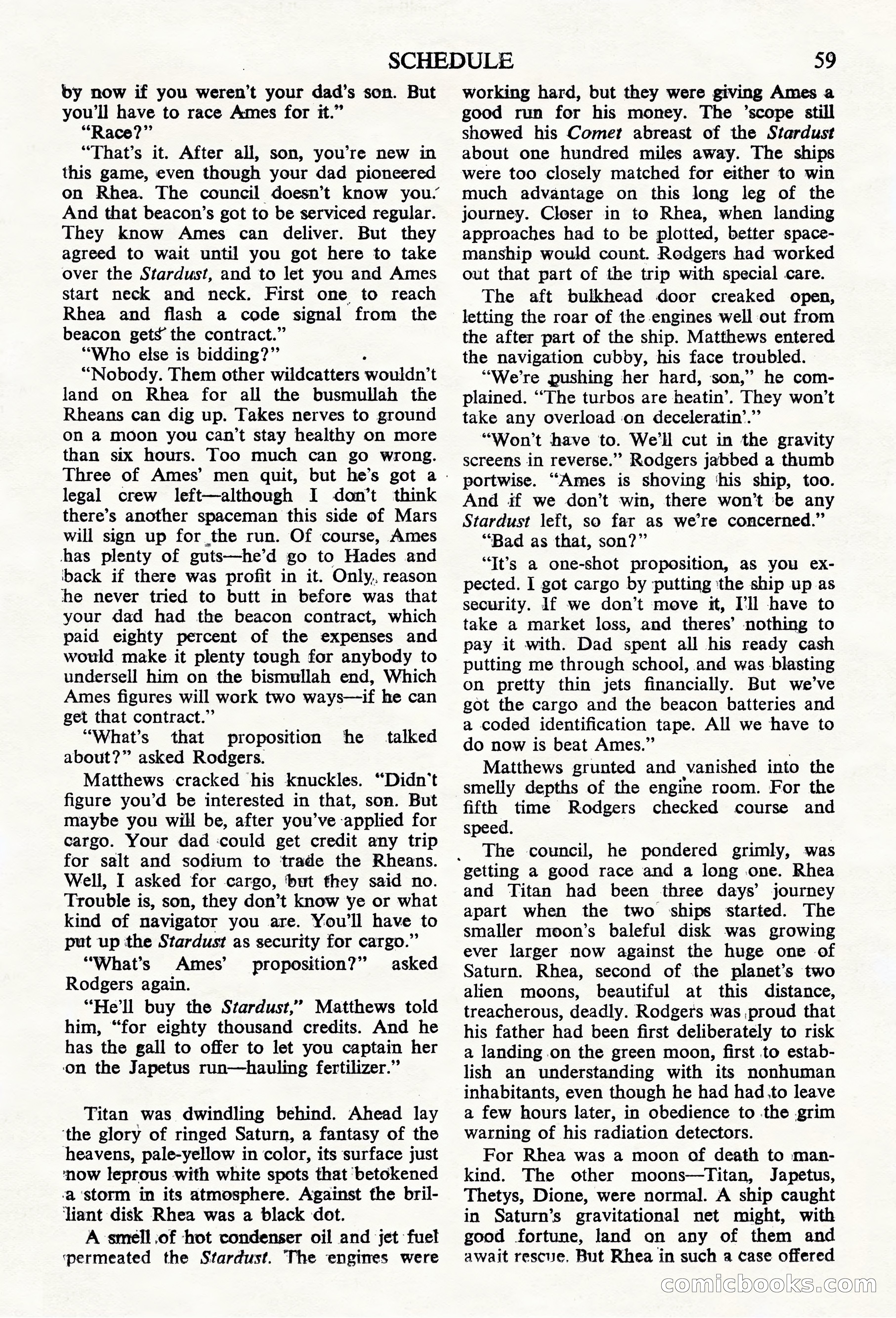 Astounding Science Fiction, British Edition — page 61 of 68