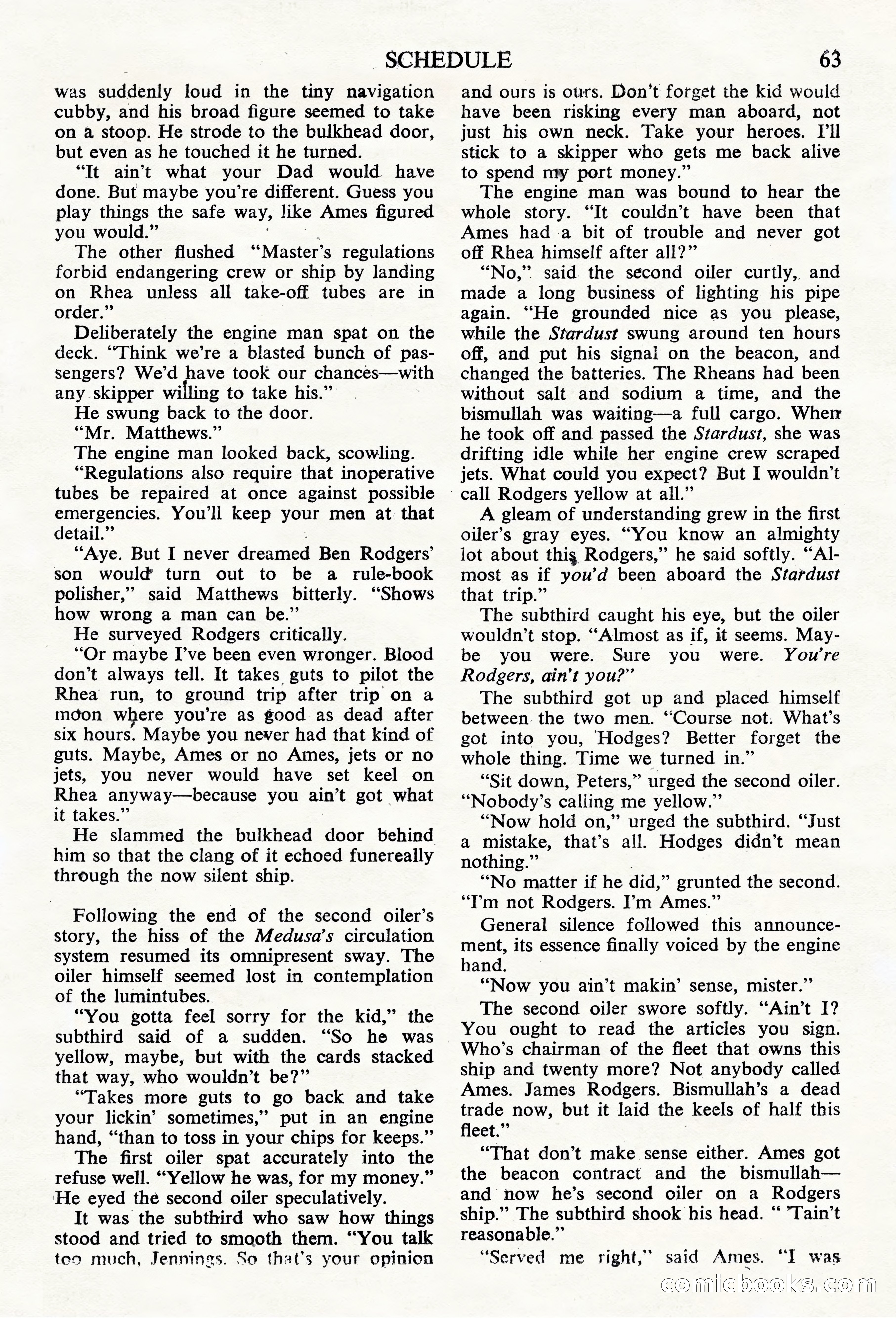 Astounding Science Fiction, British Edition — page 65 of 68