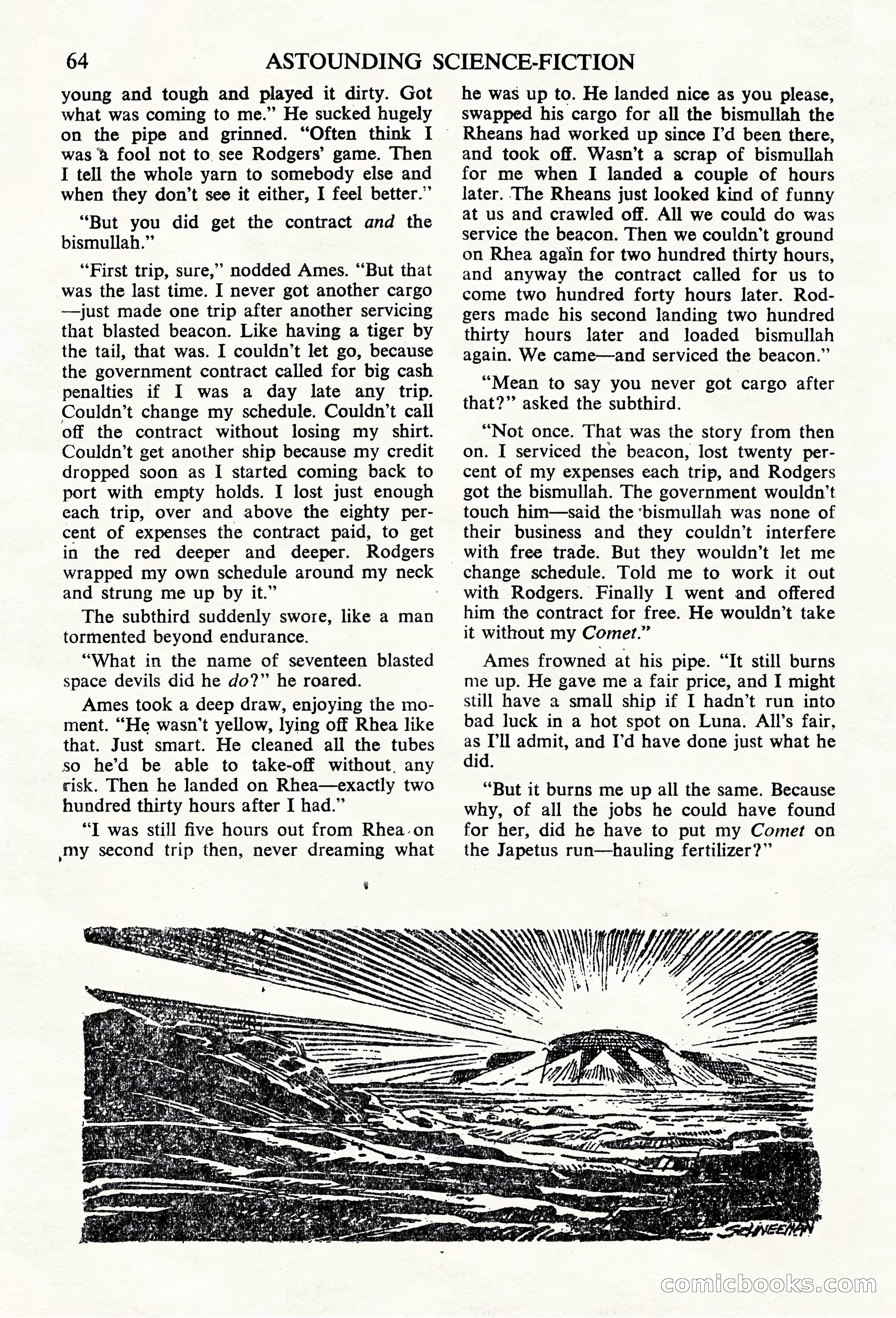 Astounding Science Fiction, British Edition — page 66 of 68