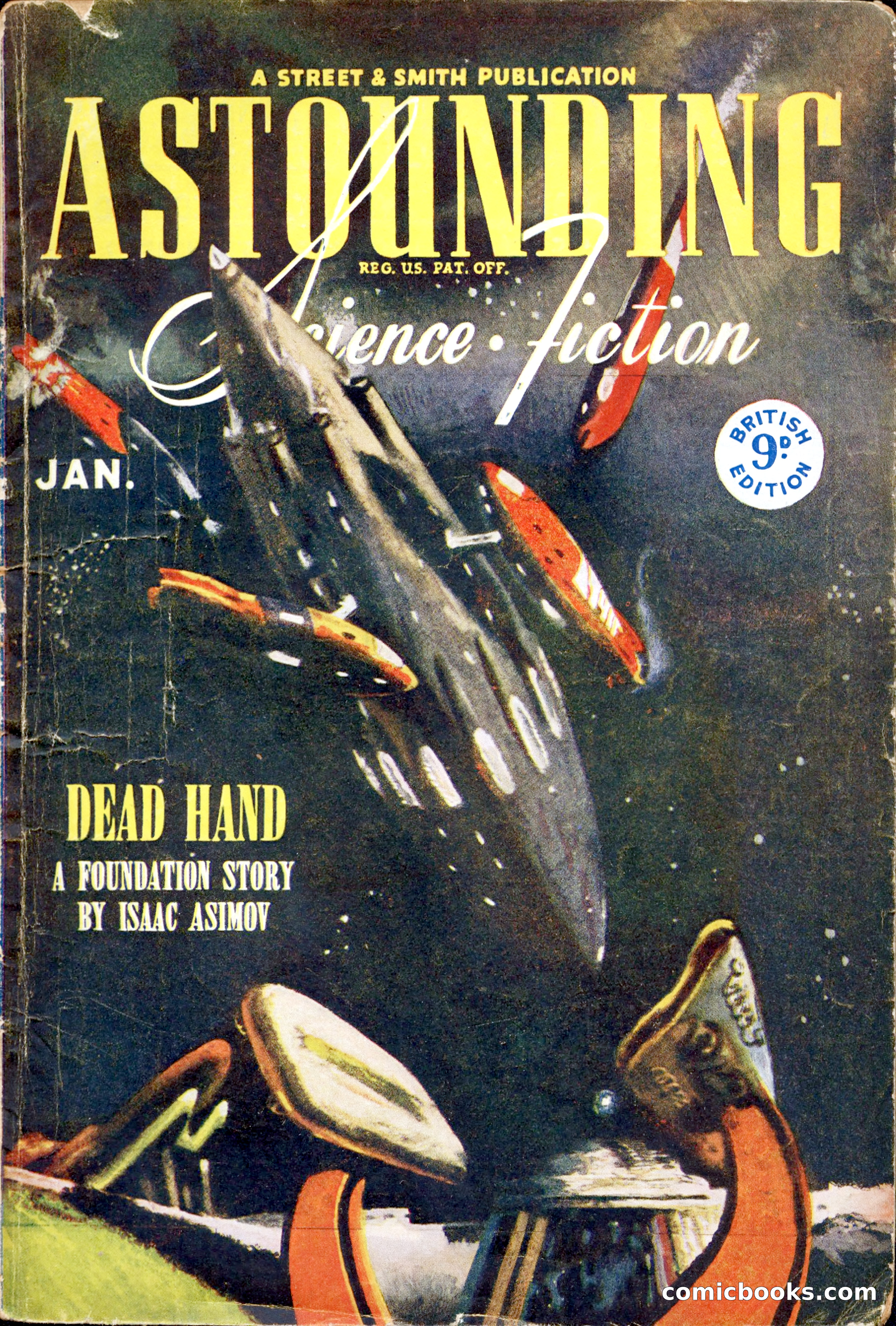 Astounding Science Fiction, British Edition — page 1 of 68