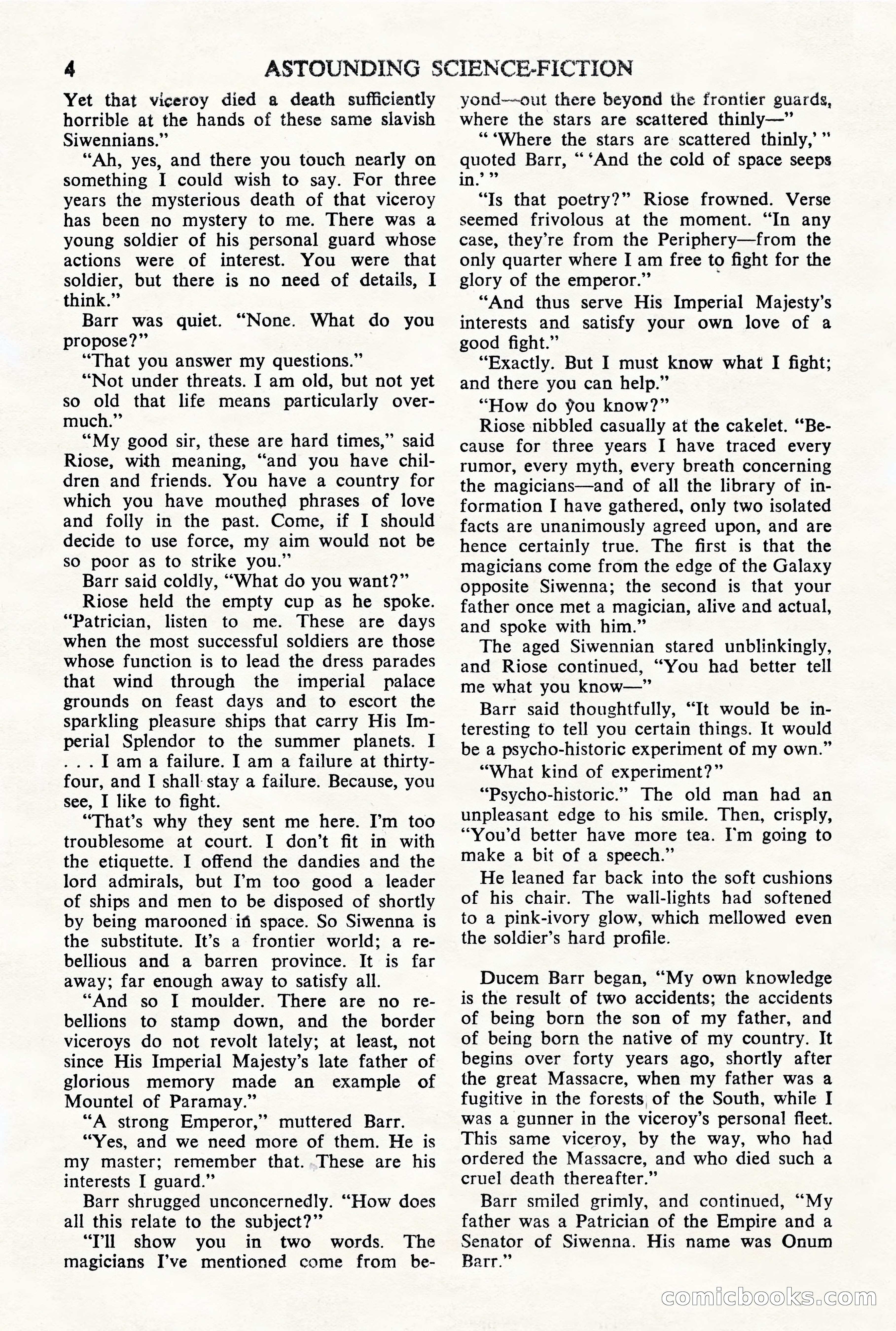 Astounding Science Fiction, British Edition — page 6 of 68